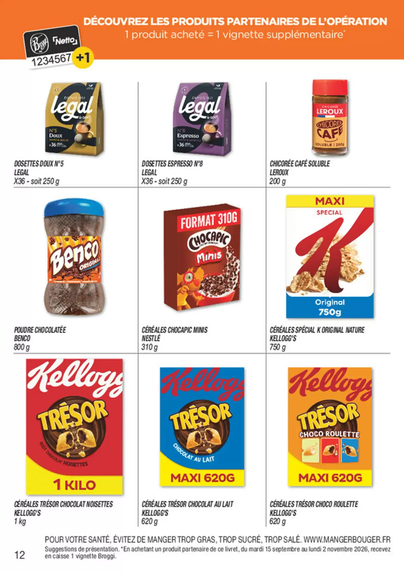 Catalogue Netto Du 15 Septembre Au 21 Septembre 2026 - Image 2 Du 15 Septembre 2 Novembre