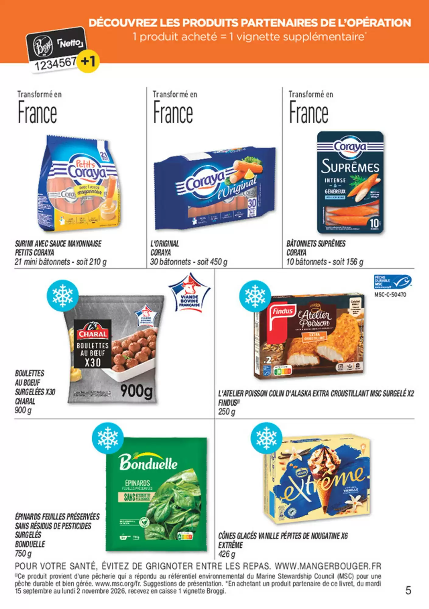 Catalogue Netto Du 15 Septembre Au 21 Septembre 2026 - Image 1 Du 15 Septembre 2 Novembre
