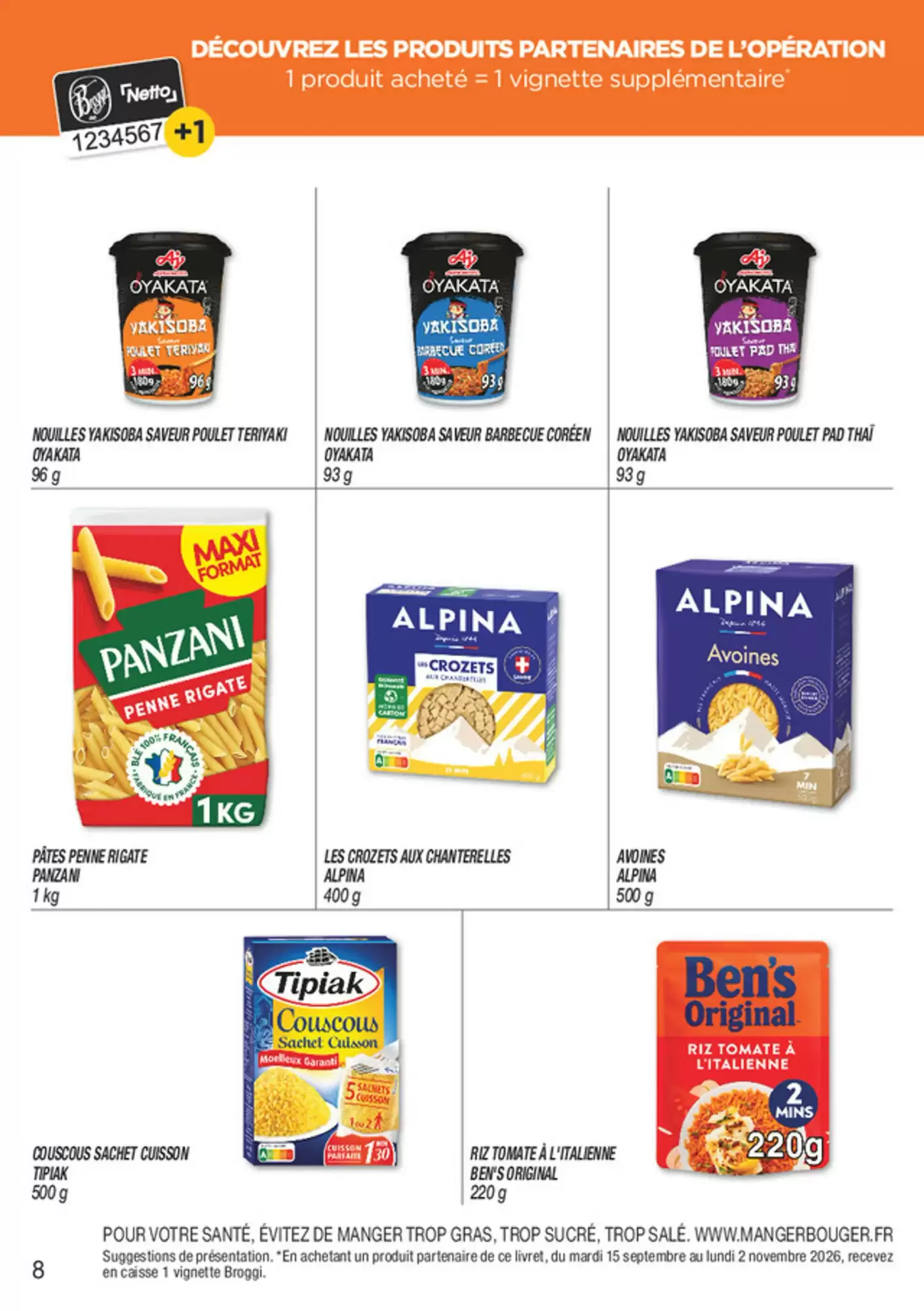 Catalogue Netto Du 15 Septembre Au 21 Septembre 2026 - Image 2 Du 15 Septembre 2 Novembre