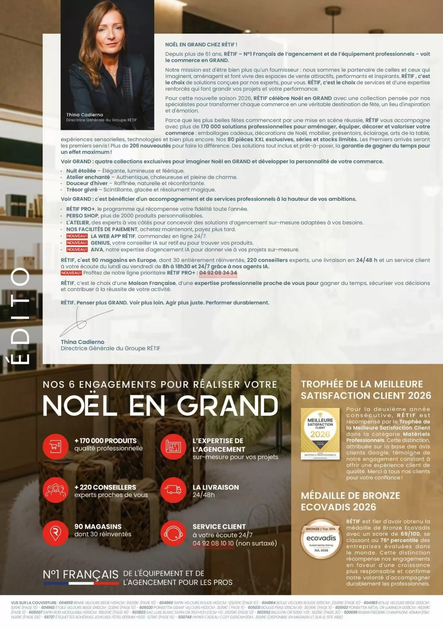 Catalogue Retif Noël 2026 - Image 2 Du 21 Settembre Au 31 Décembre 2026
