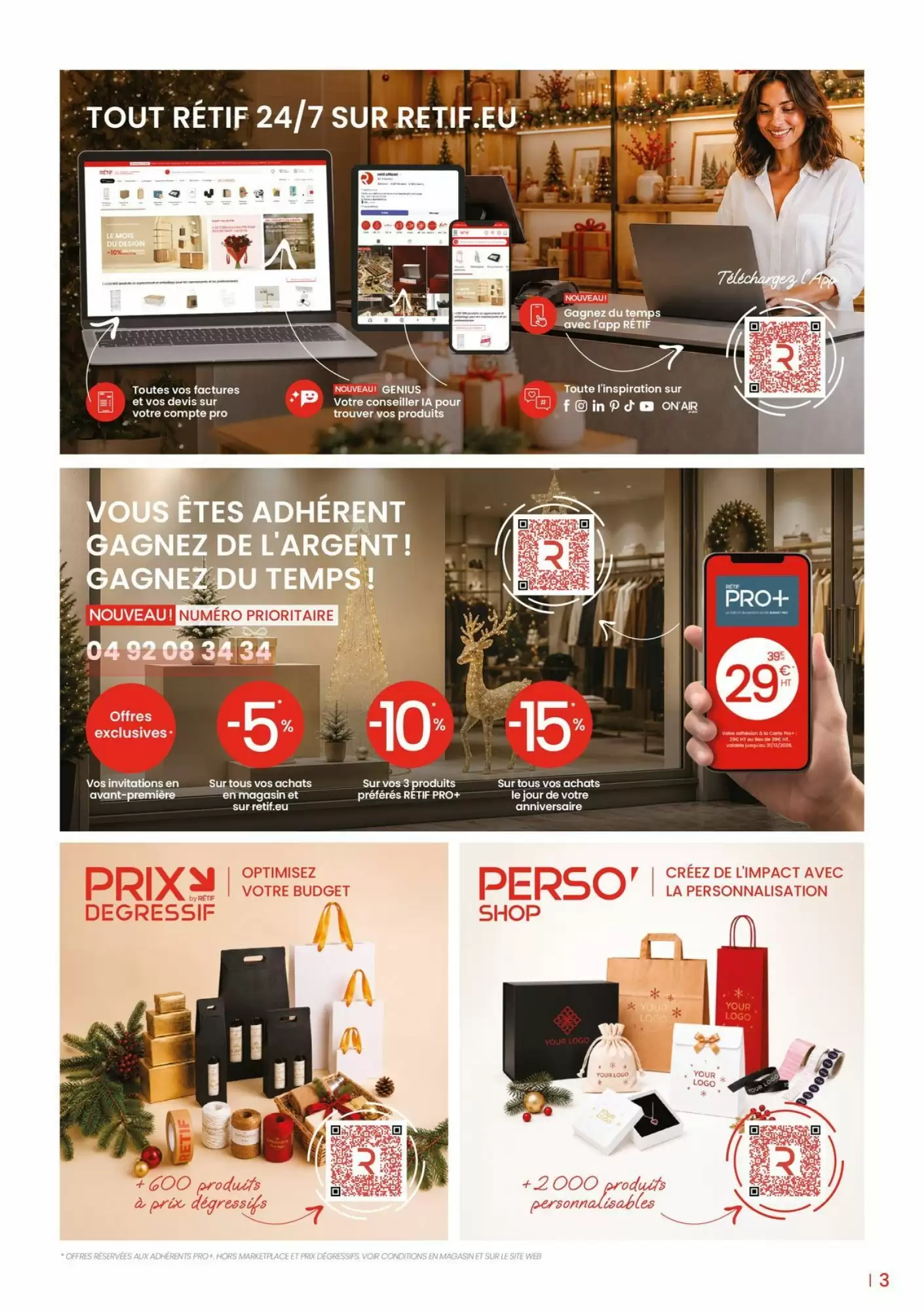 Catalogue Retif Noël 2026 - Image 1 Du 21 Settembre Au 31 Décembre 2026
