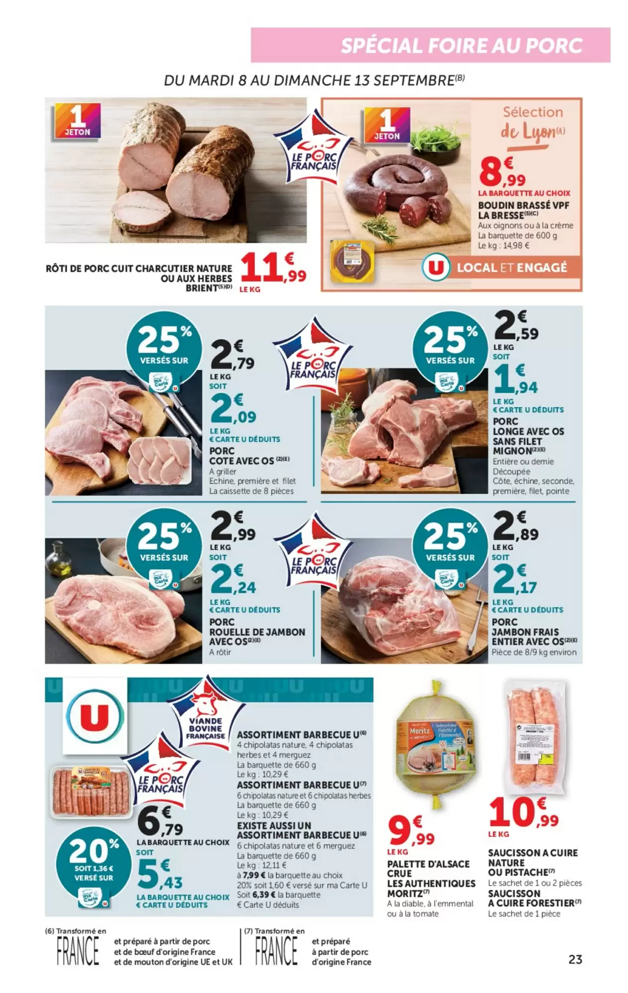 Catalogue Super U Du 8 Septembre Au 20 Septembre 2026 - Image 1 Du 8 Septembre