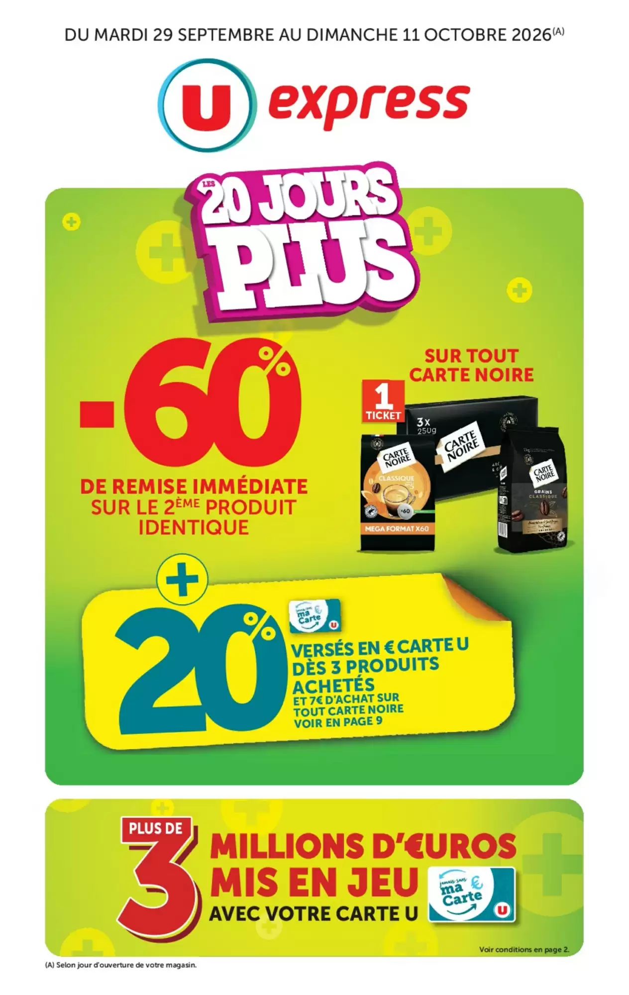 Catalogue U Express Du 29 Septembre Au 11 Octobre 2026 - Image 1 Du 29 Septembre