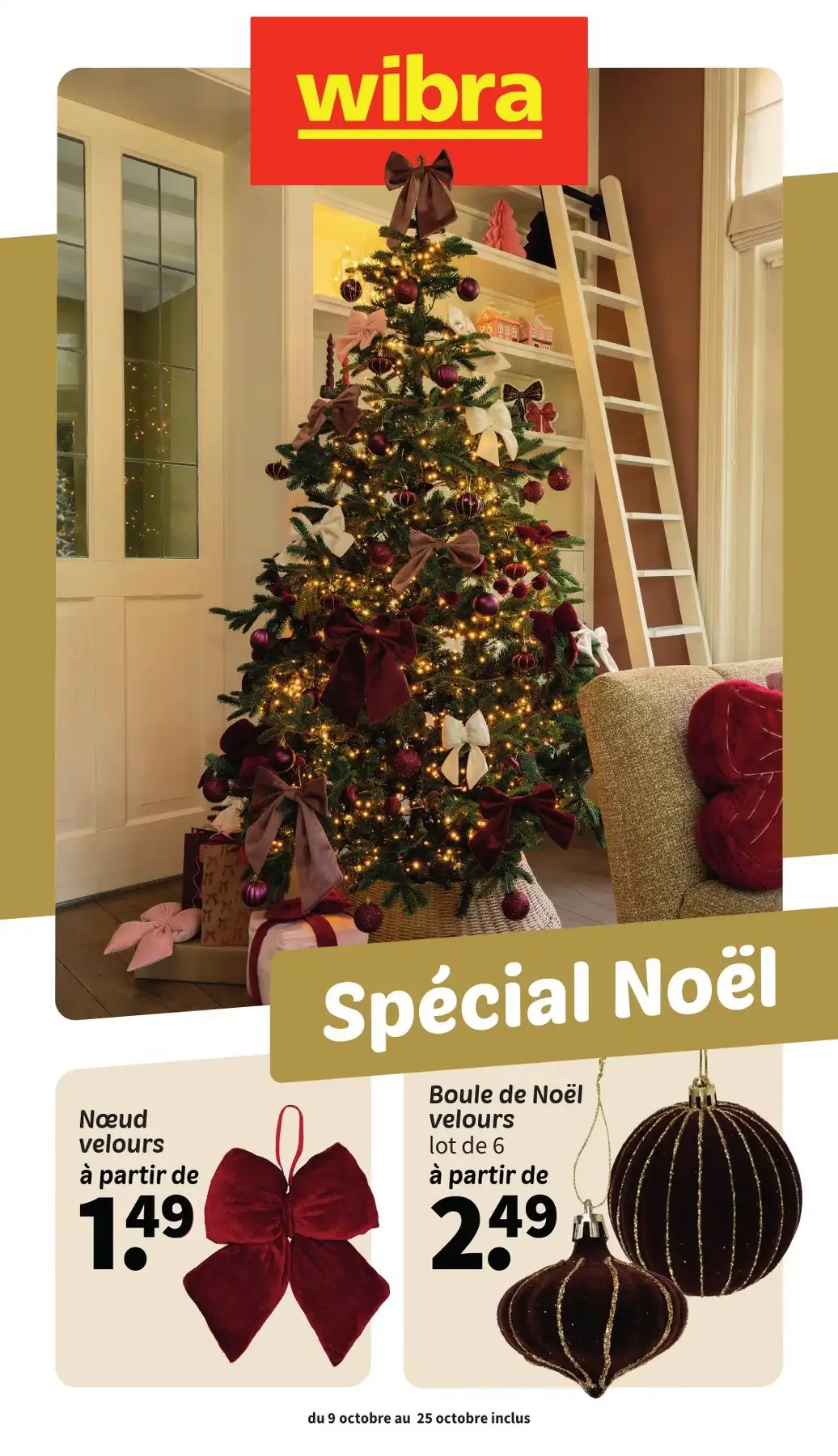 Catalogue Wibra Noël 2026 - Image 1 Du 9 Octobre