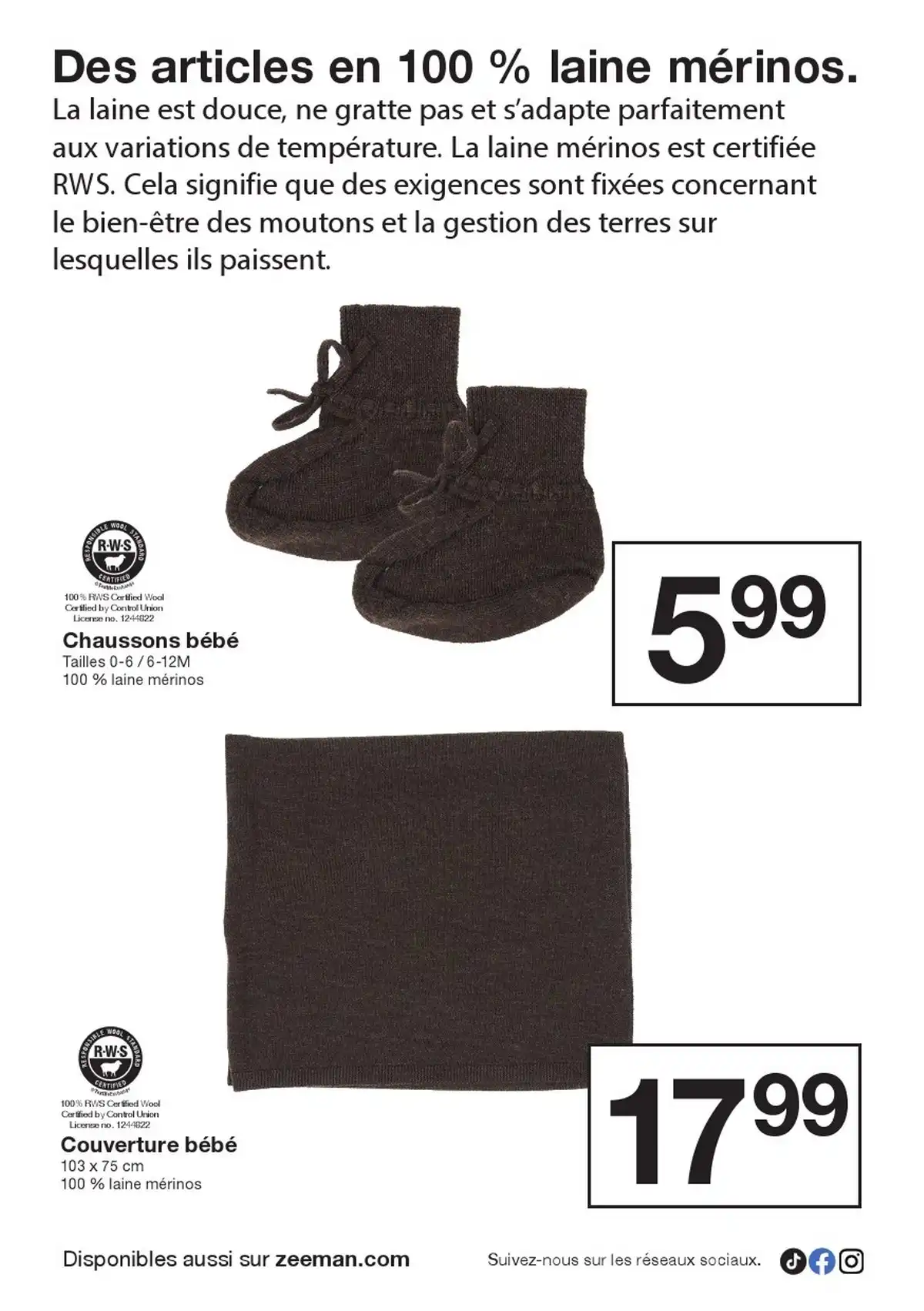 Catalogue Zeeman Du 3 Octobre Au 9 Octobre 2026 - Image 2 Du 3 Octobre