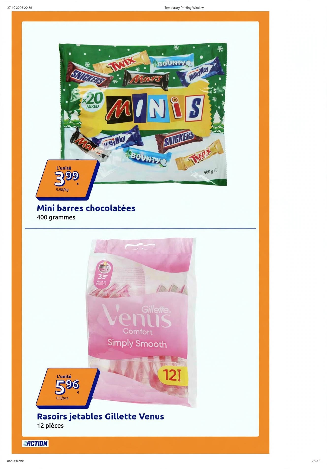 Catalogue Action Du 28 Octobre Au 3 Novembre 2026 - Image 4 Du 28 Octobre