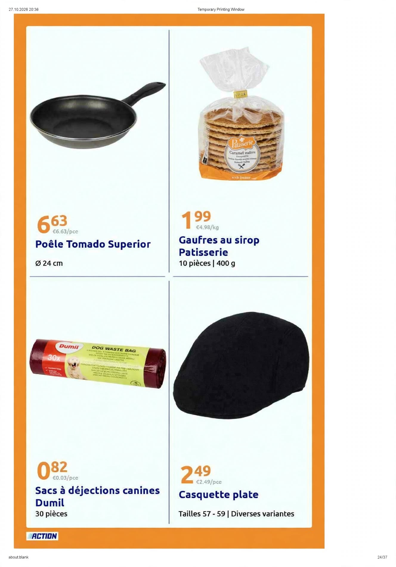 Catalogue Action Du 28 Octobre Au 3 Novembre 2026 - Image 2 Du 28 Octobre