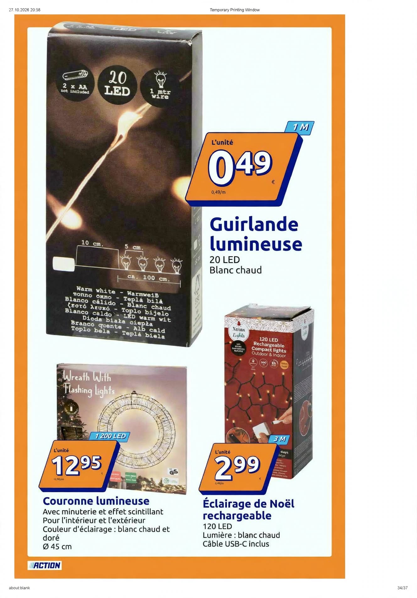 Catalogue Action Du 28 Octobre Au 3 Novembre 2026 - Image 3 Du 28 Octobre