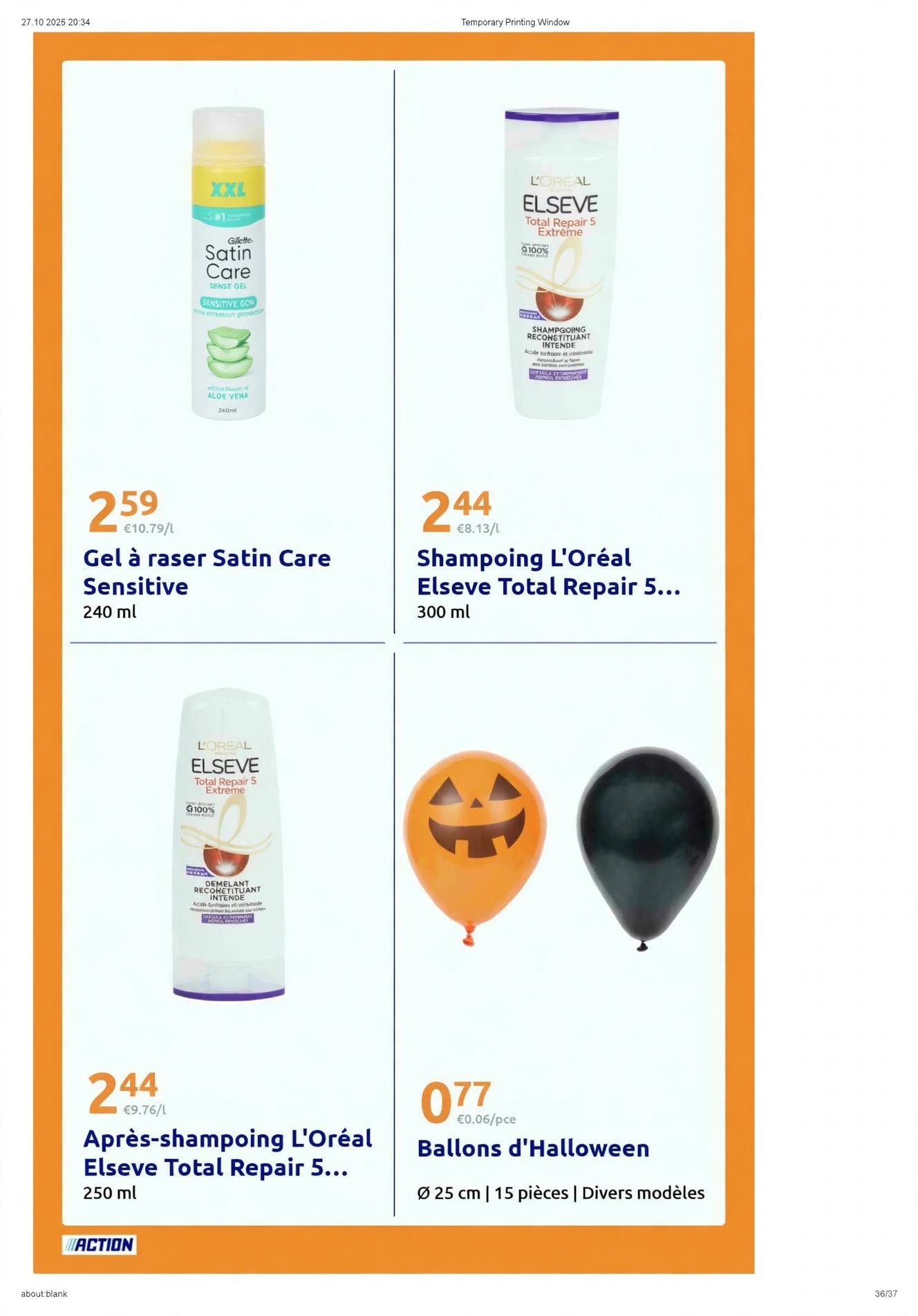 Catalogue Action Du 28 Octobre Au 3 Novembre 2026 - Image 4 Du 28 Octobre