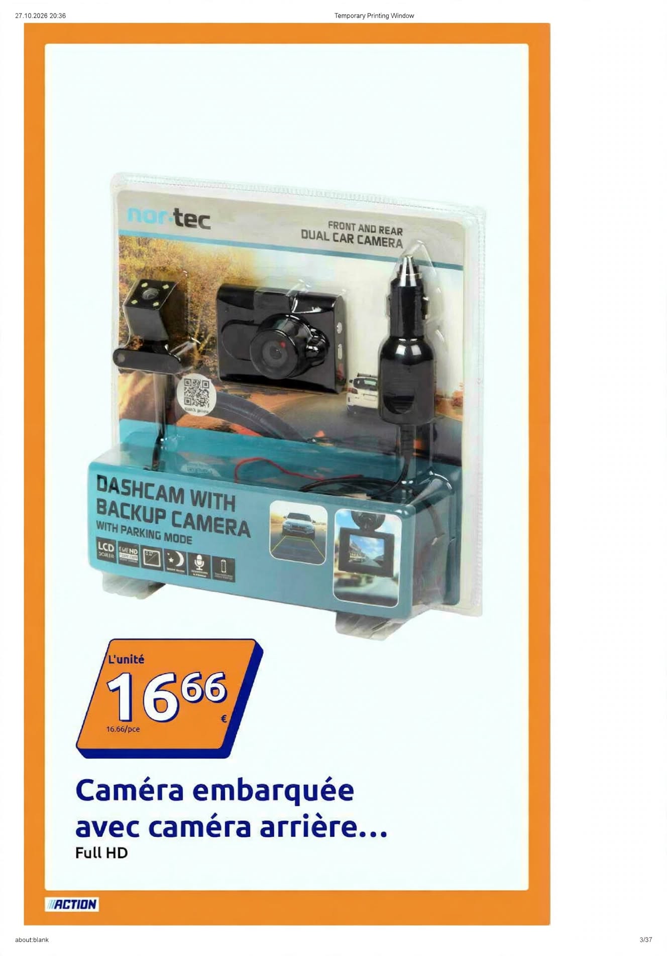 Catalogue Action Du 28 Octobre Au 3 Novembre 2026 - Image 1 Du 28 Octobre