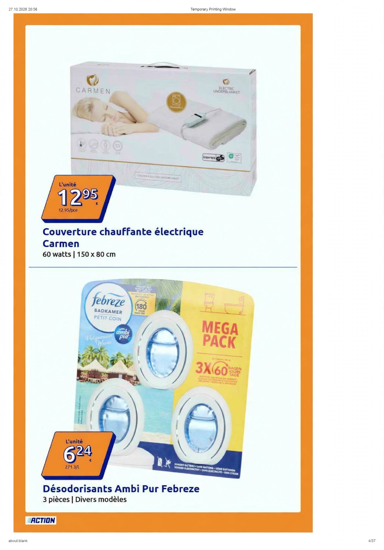 Catalogue Action Du 28 Octobre Au 3 Novembre 2026 - Image 3 Du 28 Octobre