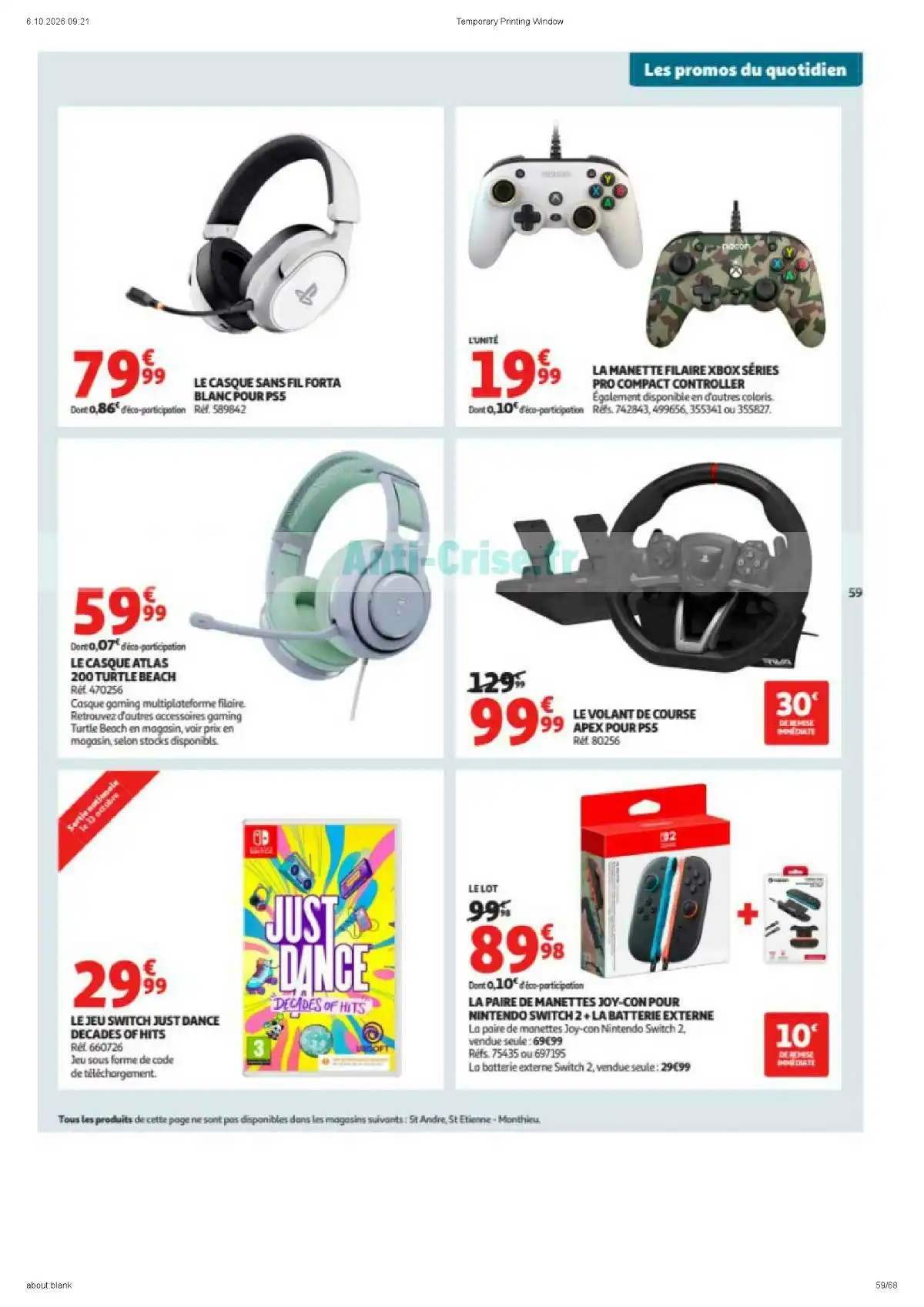Catalogue Auchan Du 13 Octobre Au 25 Octobre 2026 - Image 3 Du 13 Octobre