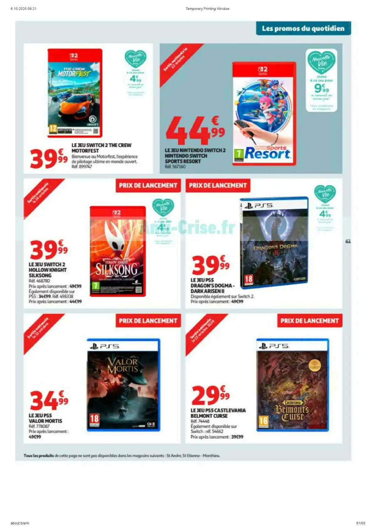 Catalogue Auchan Du 13 Octobre Au 25 Octobre 2026 - Image 5 Du 13 Octobre