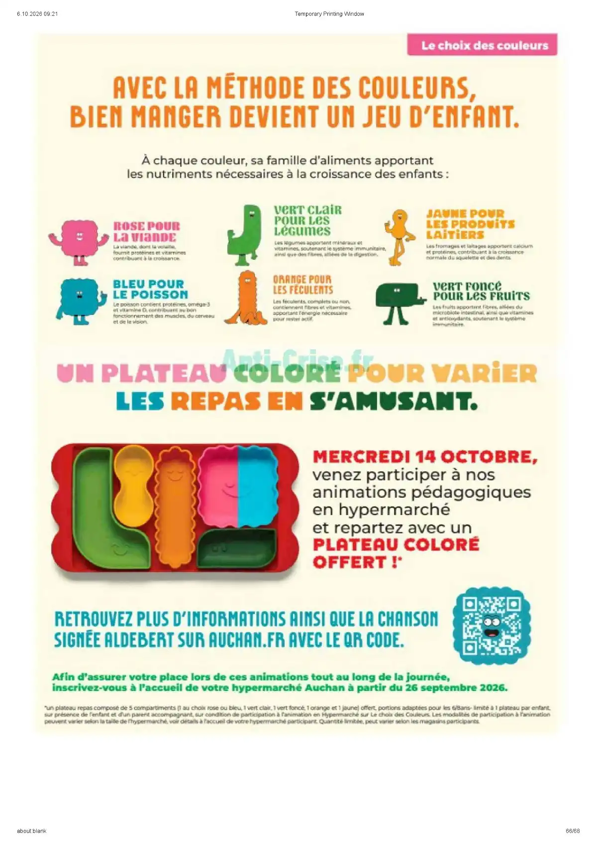 Du 13 Octobre