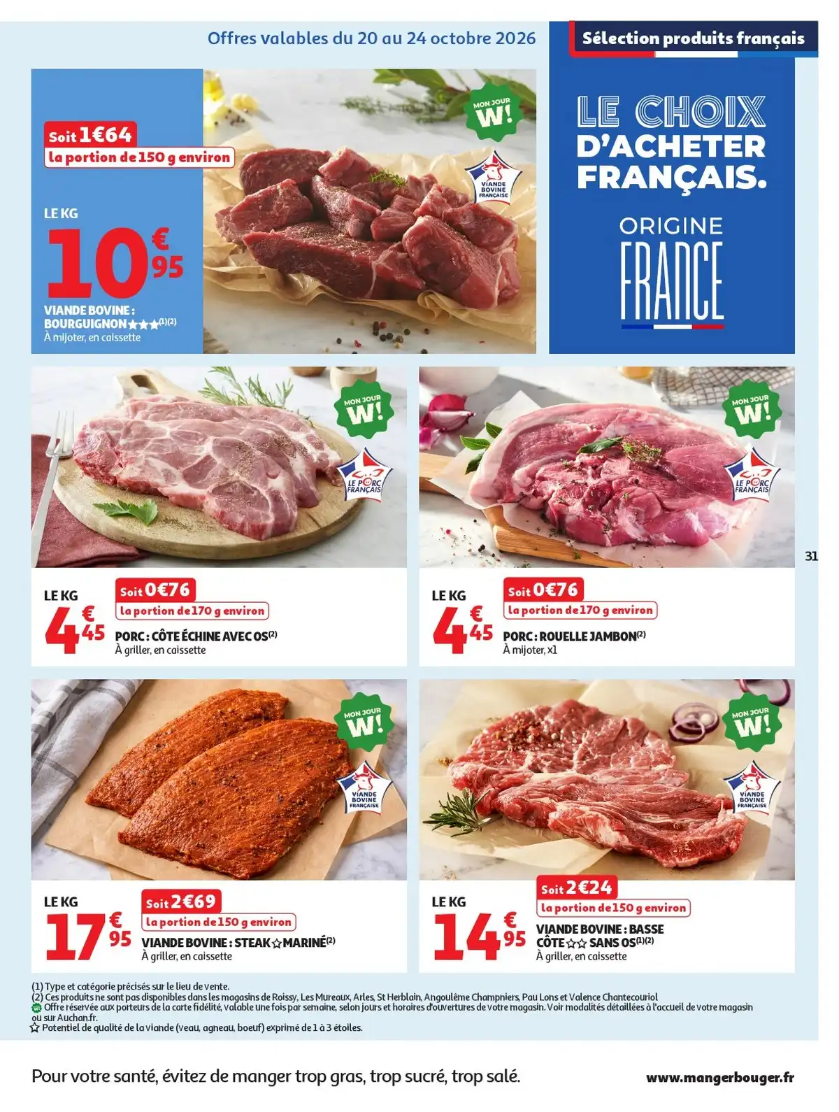 Catalogue Auchan Du 20 Octobre Au 25 Octobre 2026 - Image 5 Du 20 Octobre