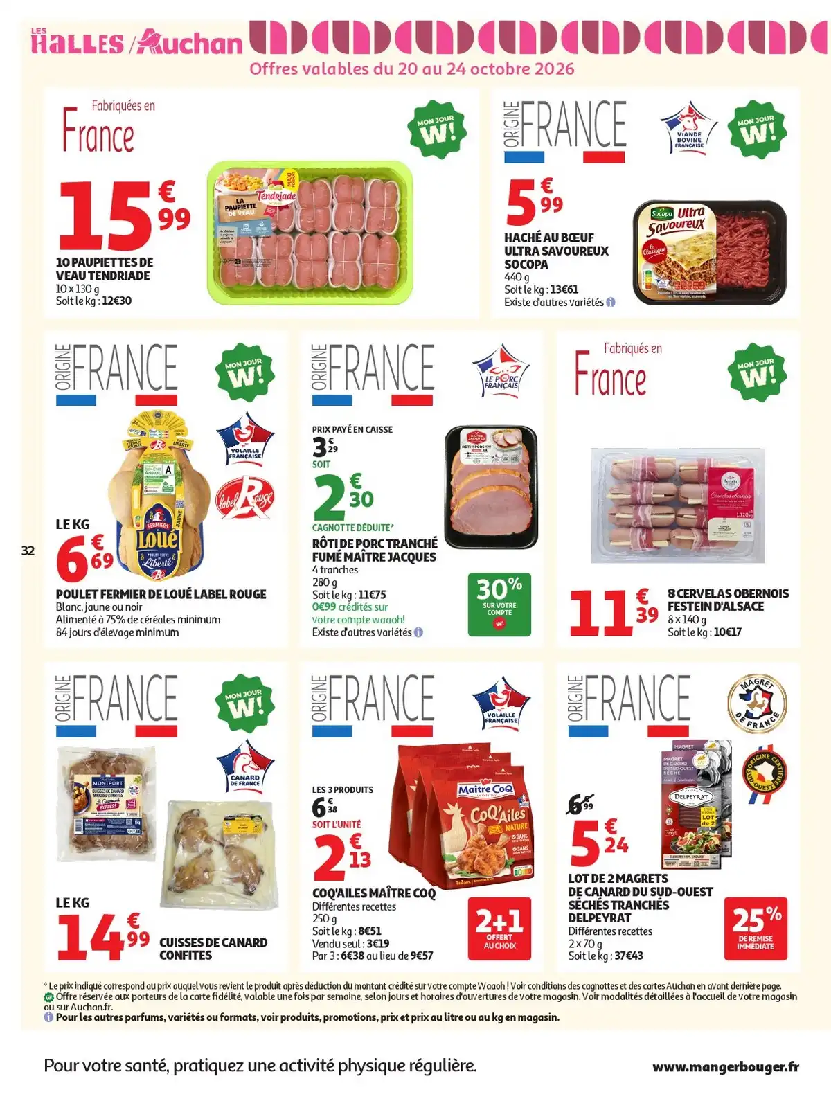 Catalogue Auchan Du 20 Octobre Au 25 Octobre 2026 - Image 6 Du 20 Octobre