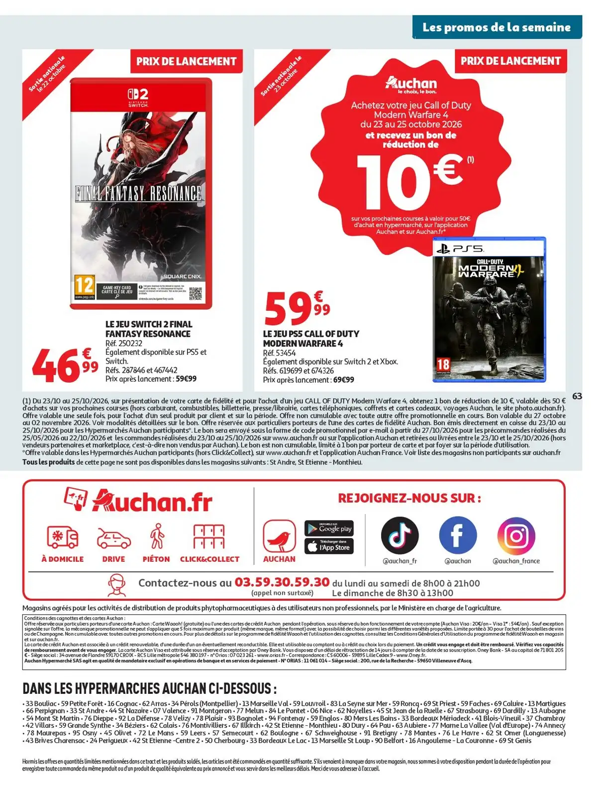Du 20 Octobre
