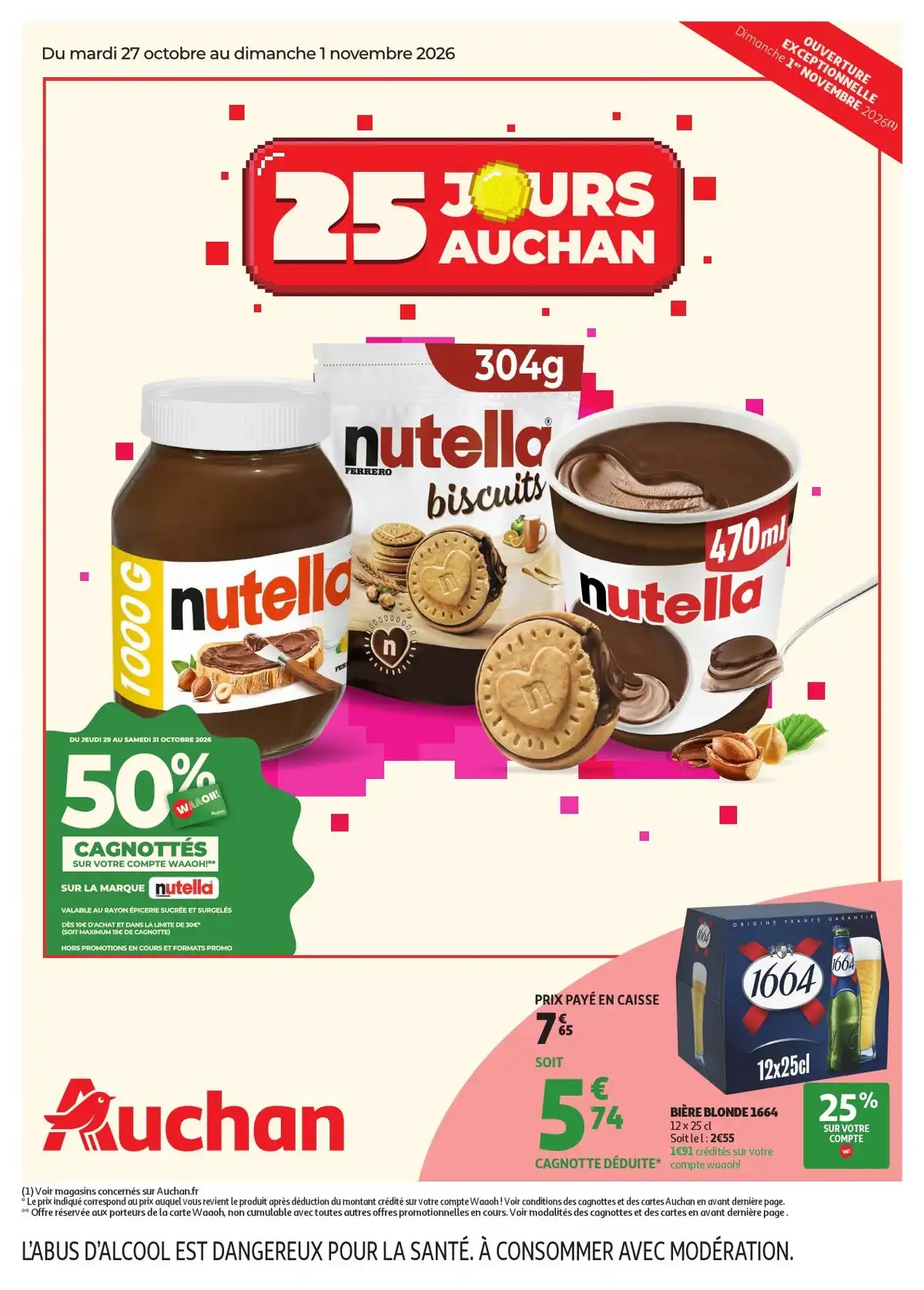 Catalogue Auchan Du 27 Octobre Au 1 Novembre 2026 - Image 1 Du 27 Octobre