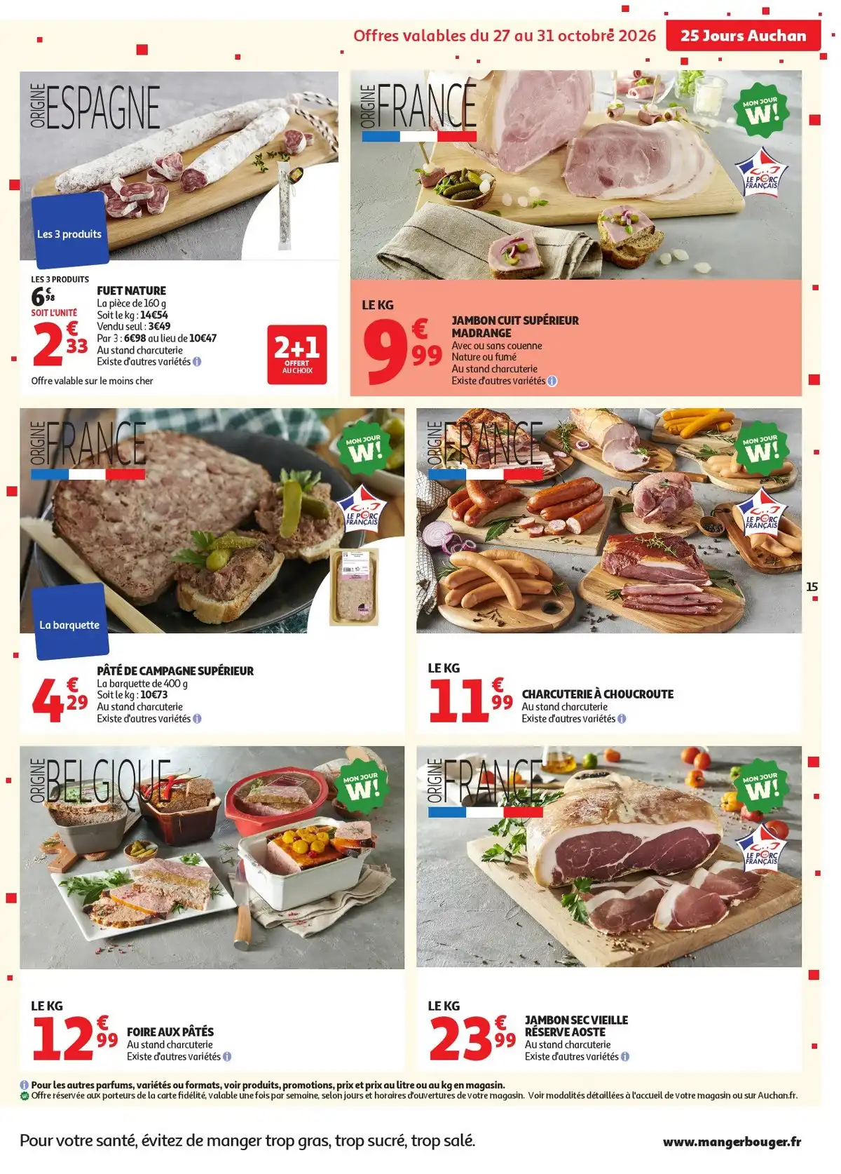 Du 27 Octobre