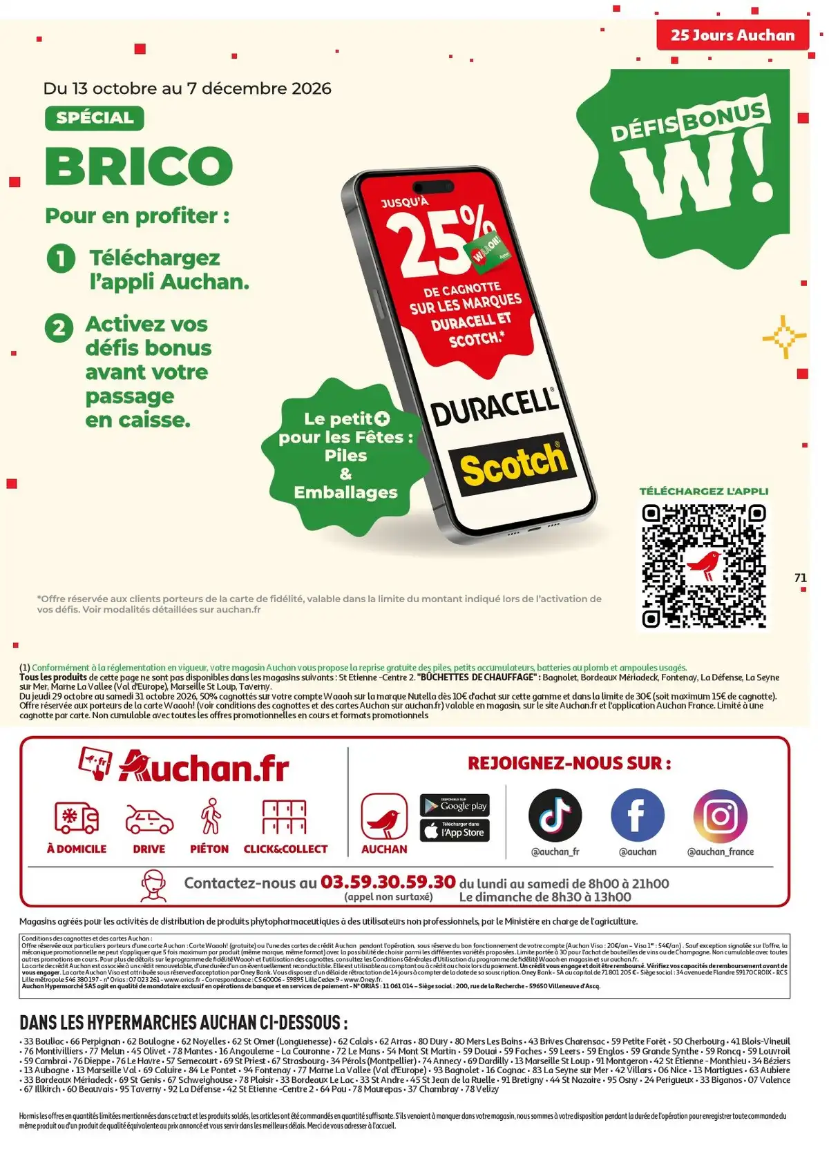 Catalogue Auchan Du 27 Octobre Au 1 Novembre 2026 - Image 3 Du 27 Octobre