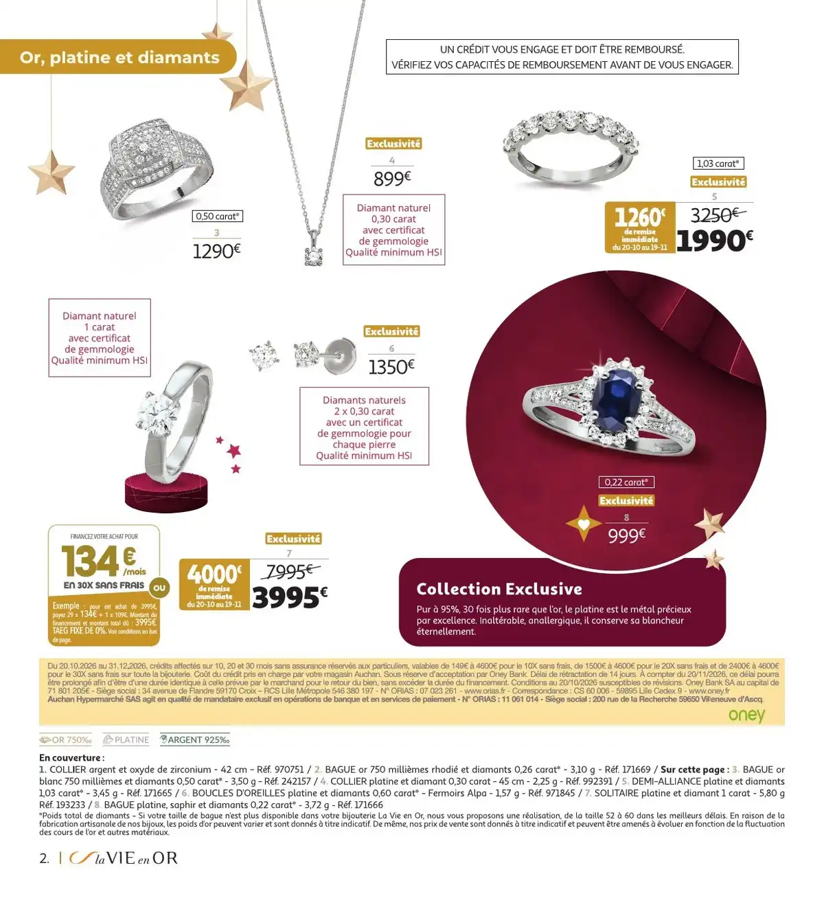 Du 20 Octobre 31 Décembre Bijoux