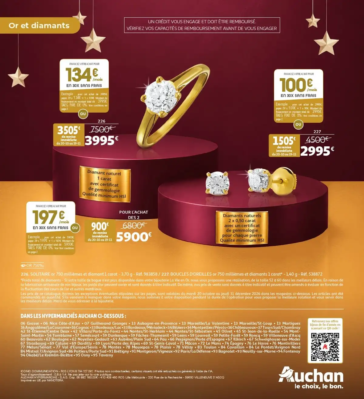 Du 20 Octobre 31 Décembre Bijoux