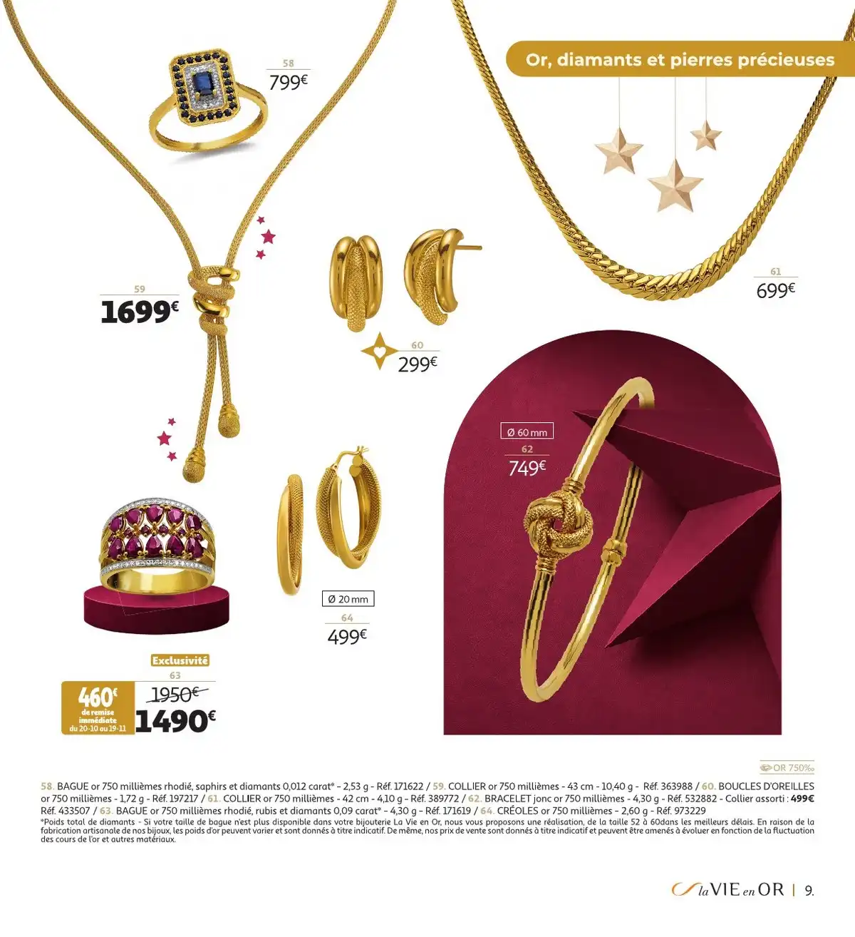 Du 20 Octobre 31 Décembre Bijoux