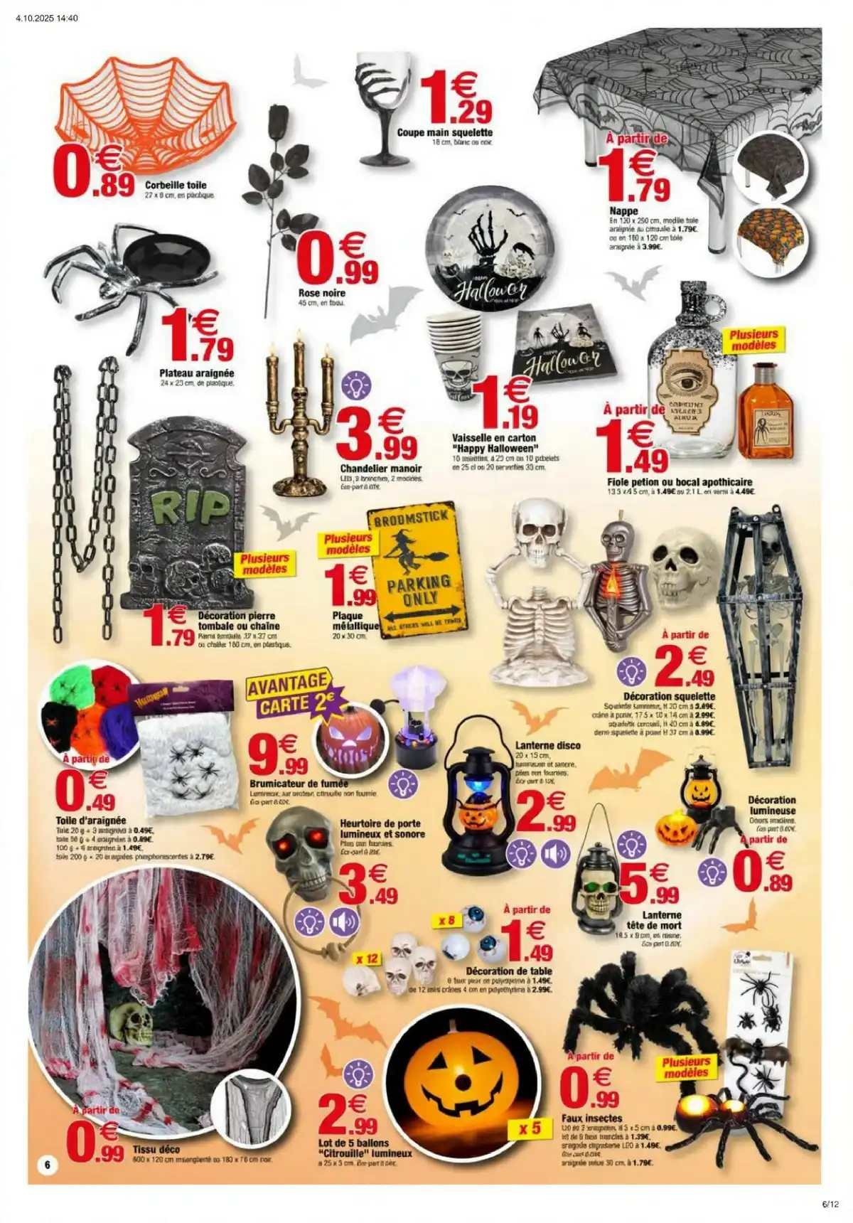 Catalogue Bazarland Du 21 Octobre Au 1 Novembre 2026 - Image 2 Du 20 Octobre Halloween