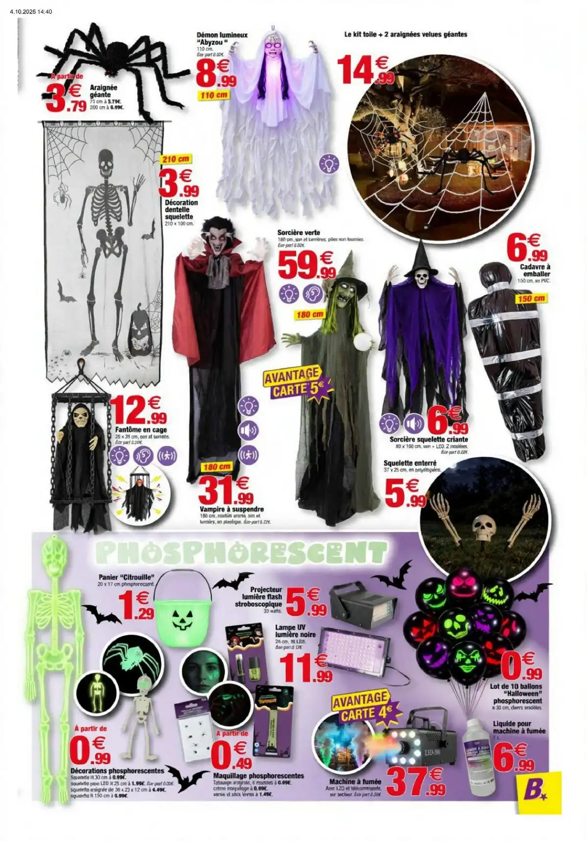 Catalogue Bazarland Du 21 Octobre Au 1 Novembre 2026 - Image 1 Du 20 Octobre Halloween