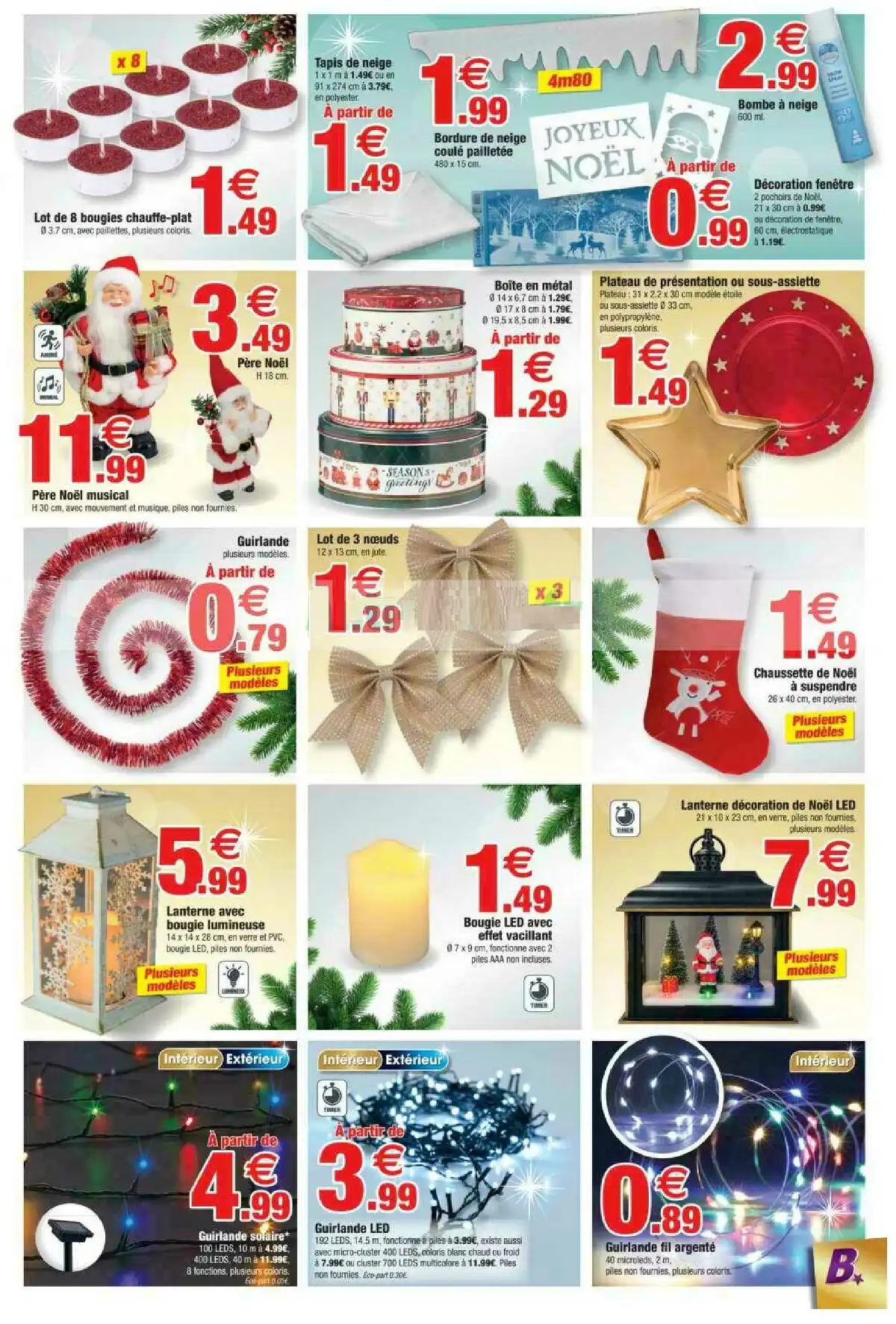 Catalogue Bazarland Du 4 Novembre Au 15 Novembre 2026 Noël - Image 1 Du 4 Novembre Noël