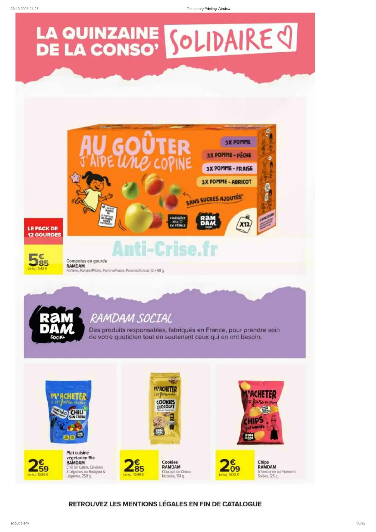 Du 10 Novembre