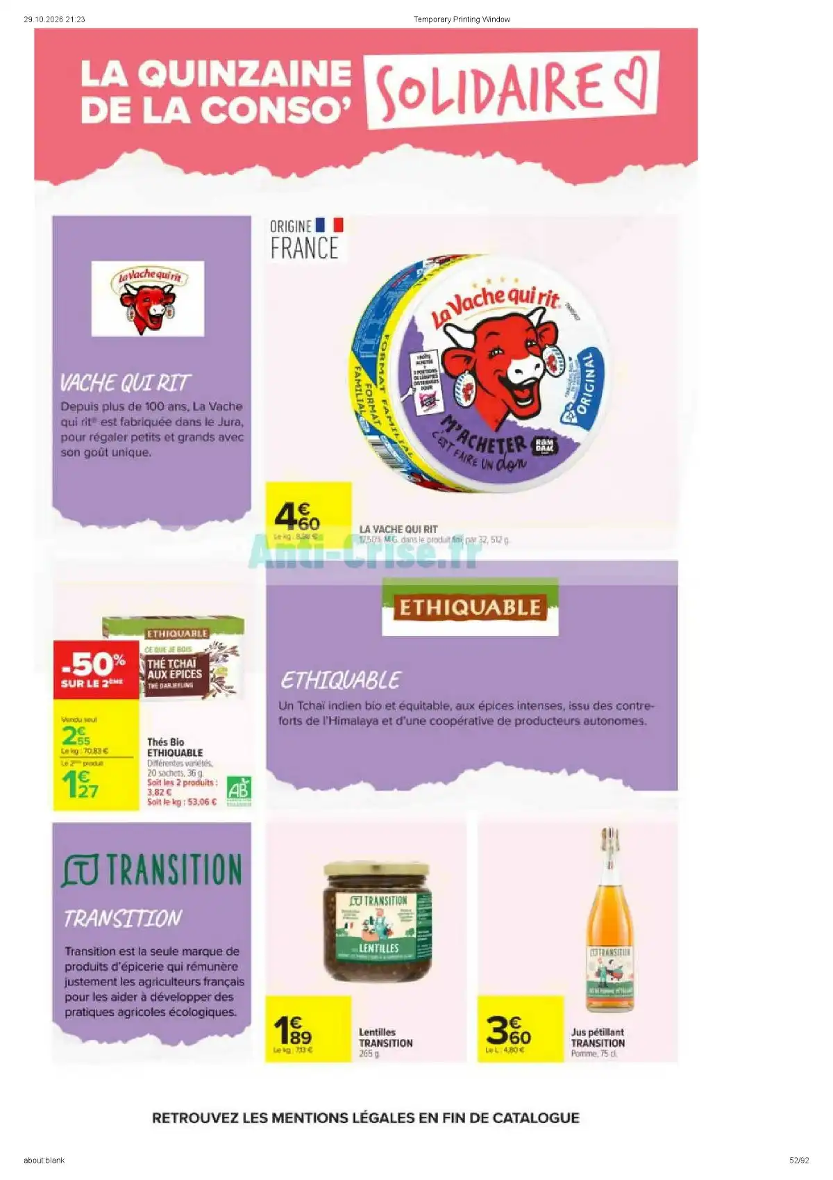 Catalogue Carrefour Du 10 Novembre Au 23 Novembre 2026 - Image 2 Du 10 Novembre