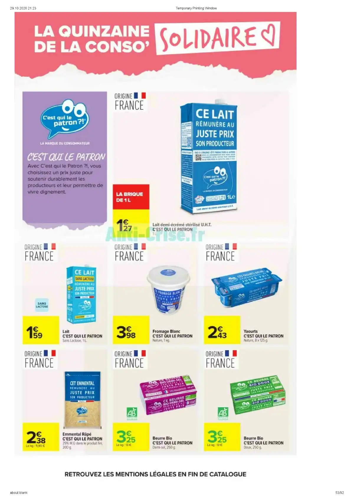 Catalogue Carrefour Du 10 Novembre Au 23 Novembre 2026 - Image 3 Du 10 Novembre