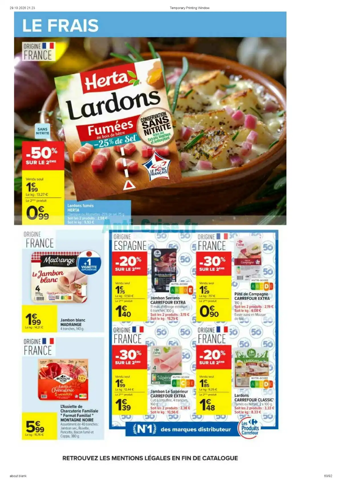 Catalogue Carrefour Du 10 Novembre Au 23 Novembre 2026 - Image 2 Du 10 Novembre