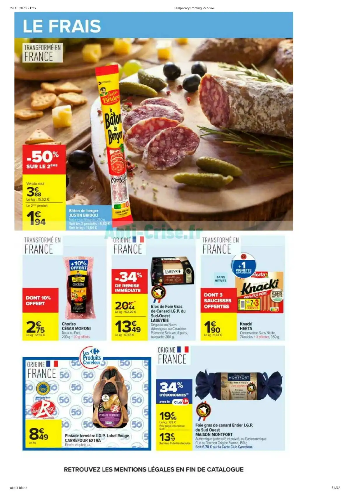 Catalogue Carrefour Du 10 Novembre Au 23 Novembre 2026 - Image 3 Du 10 Novembre