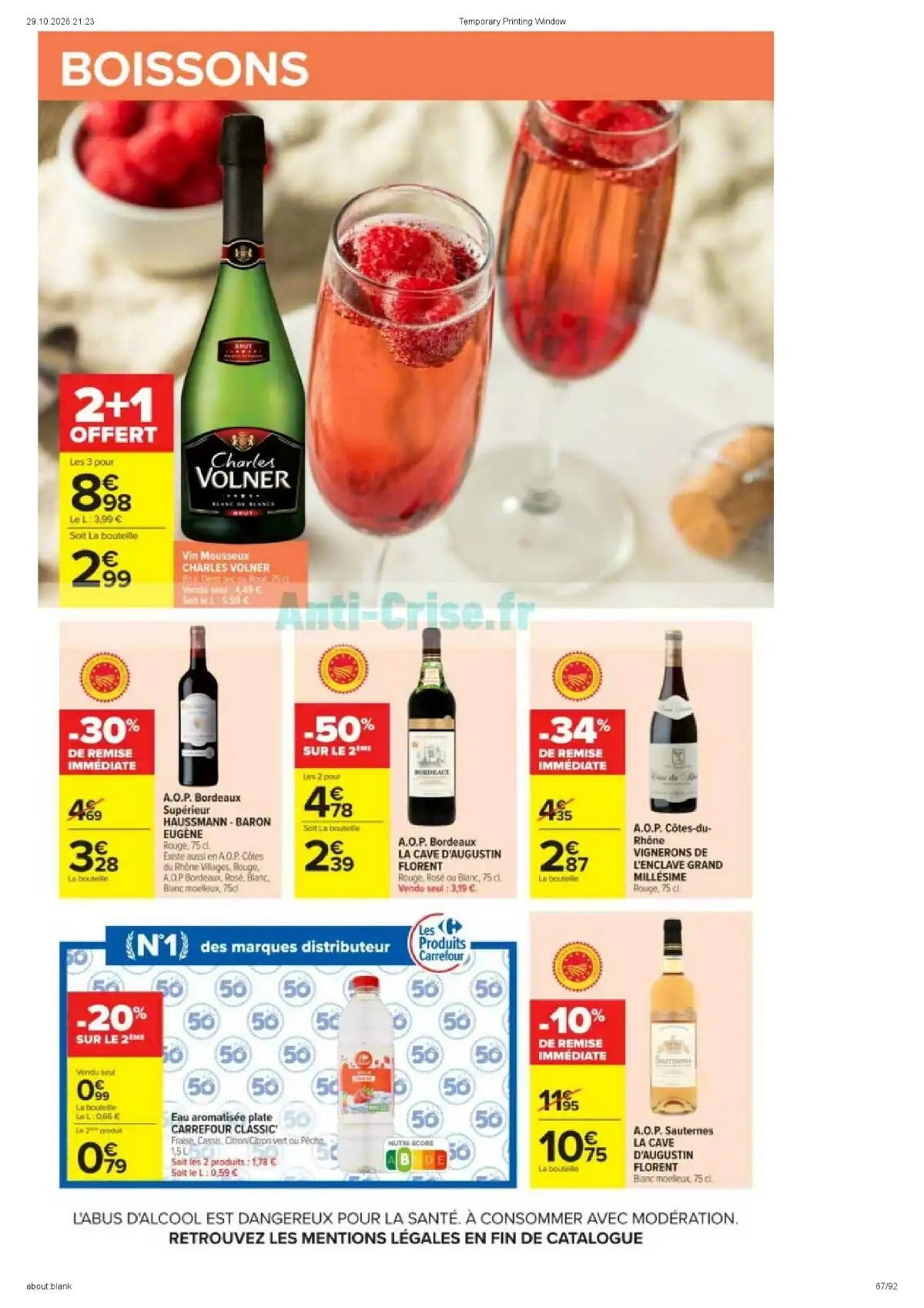 Catalogue Carrefour Du 10 Novembre Au 23 Novembre 2026 - Image 1 Du 10 Novembre