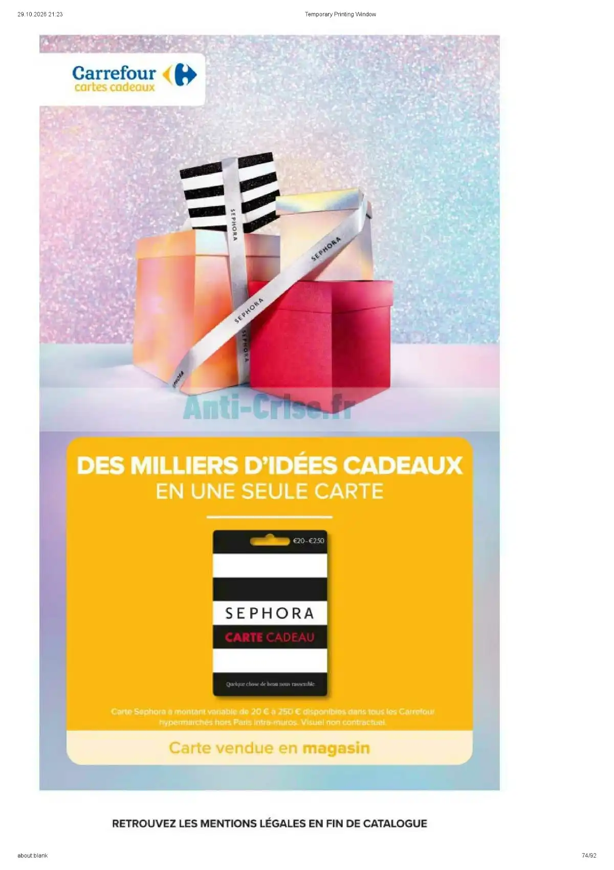 Catalogue Carrefour Du 10 Novembre Au 23 Novembre 2026 - Image 8 Du 10 Novembre