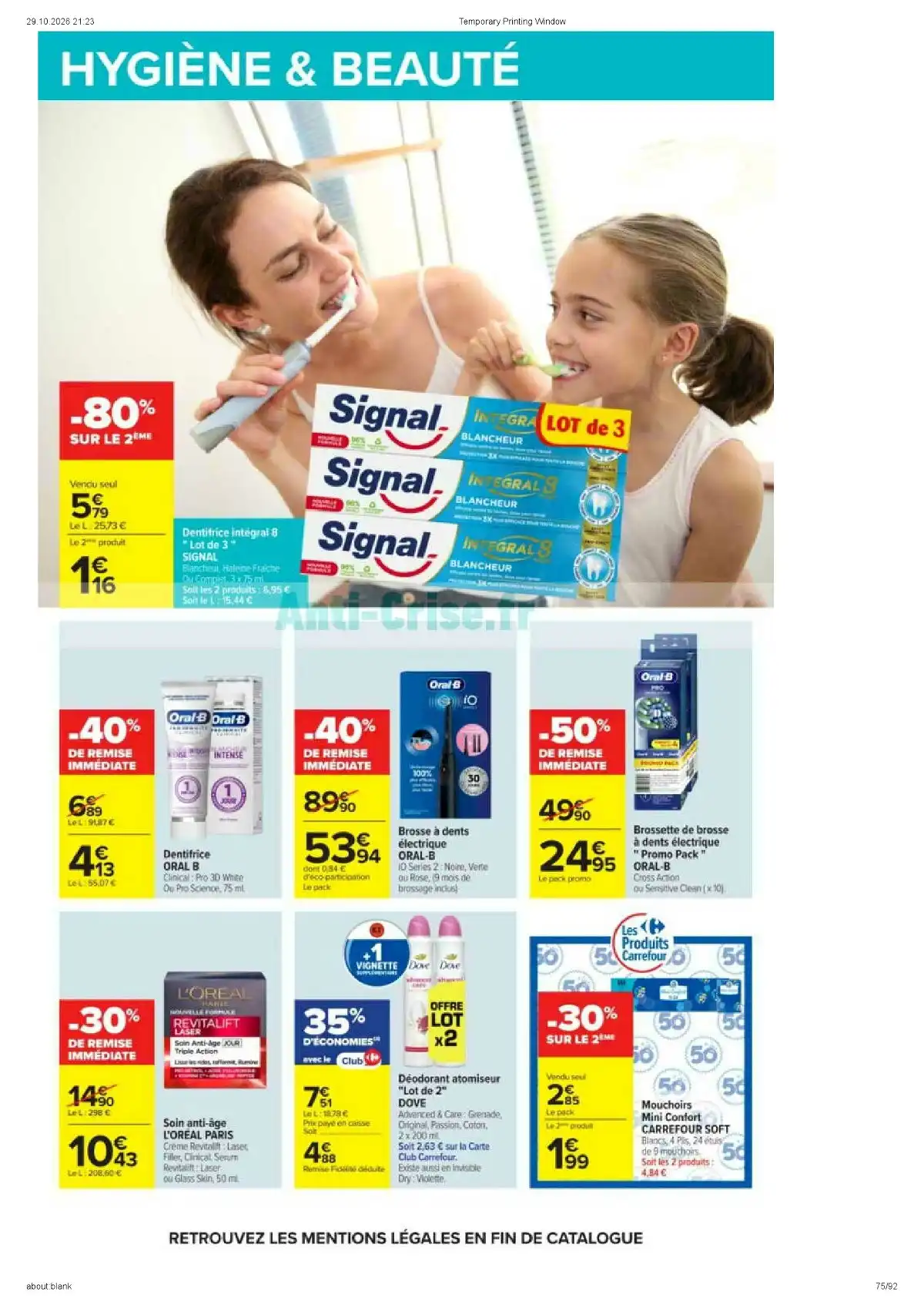 Catalogue Carrefour Du 10 Novembre Au 23 Novembre 2026 - Image 1 Du 10 Novembre