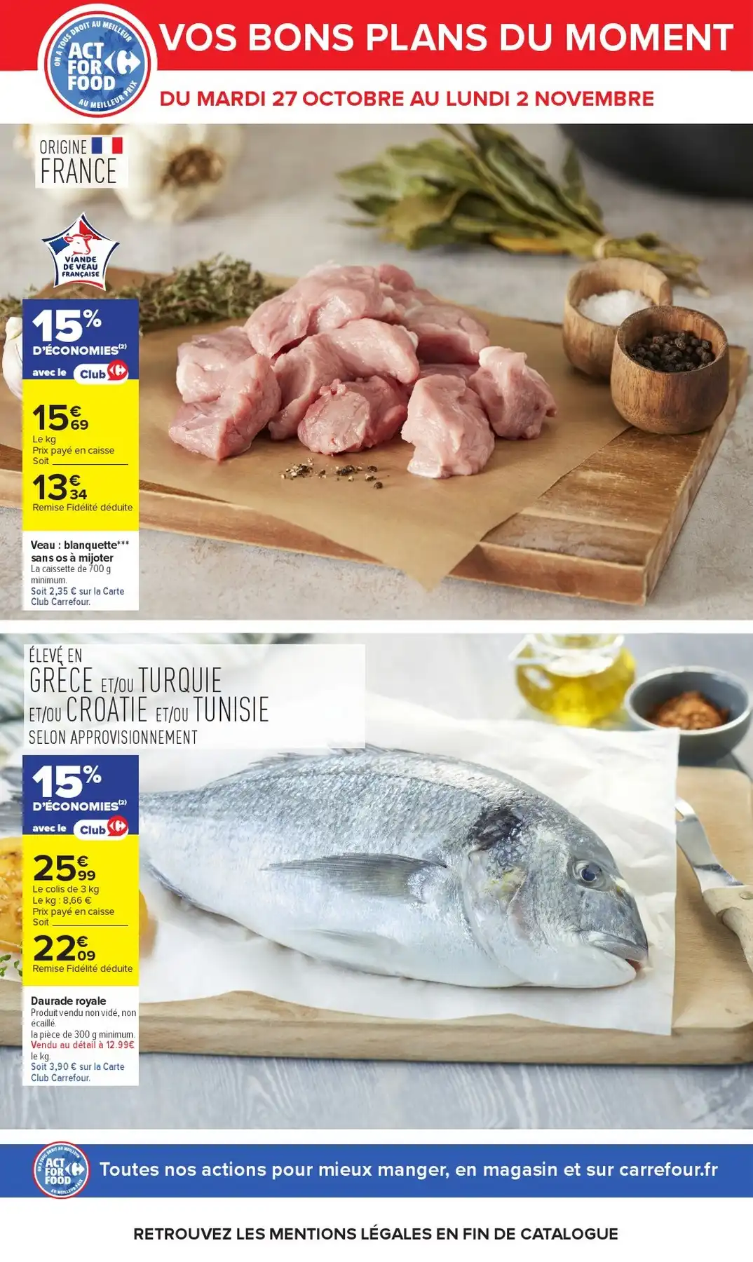 Du 27 Octobre