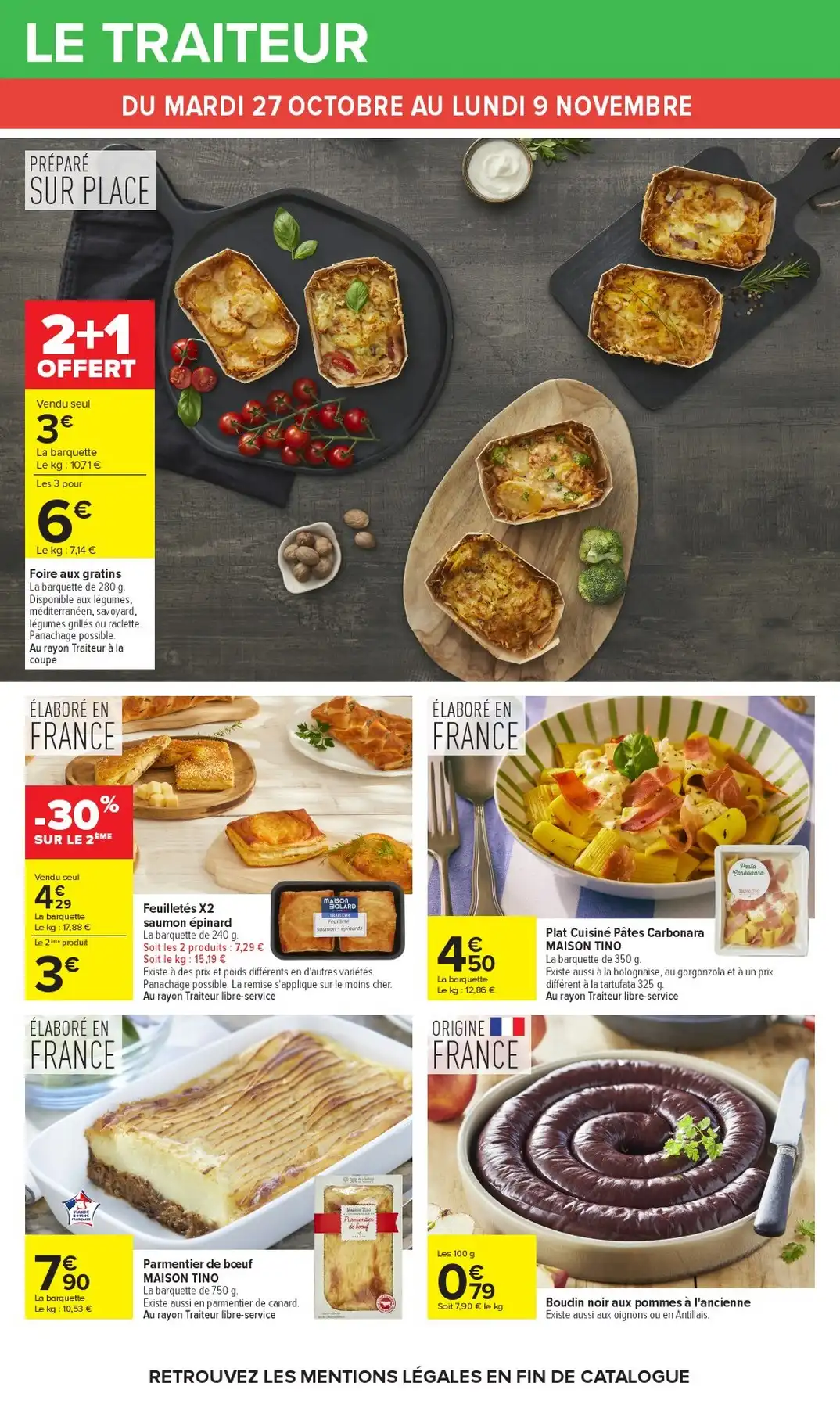 Catalogue Carrefour Du 27 Octobre Au 9 Novembre 2026 - Image 4 Du 27 Octobre