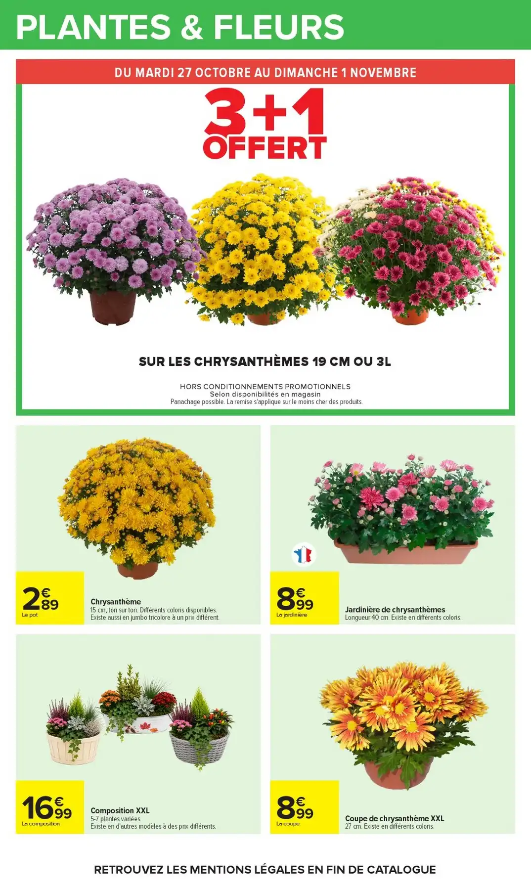 Du 27 Octobre