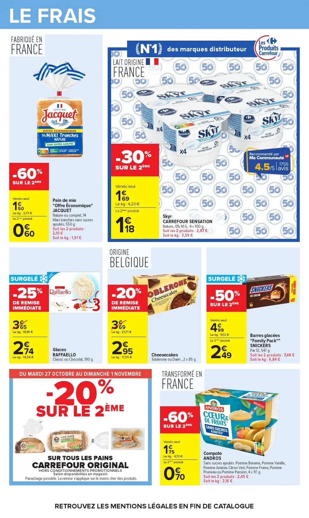 Catalogue Carrefour Du 27 Octobre Au 9 Novembre 2026 - Image 5 Du 27 Octobre