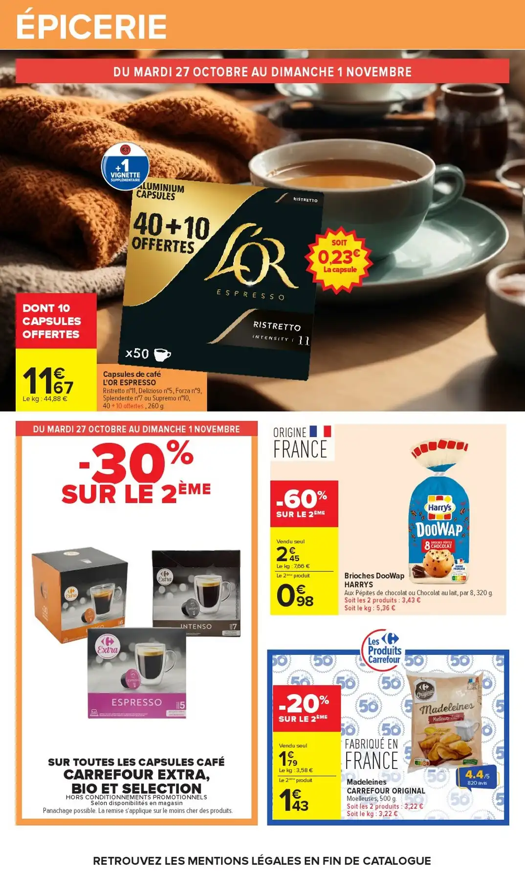 Catalogue Carrefour Du 27 Octobre Au 9 Novembre 2026 - Image 2 Du 27 Octobre