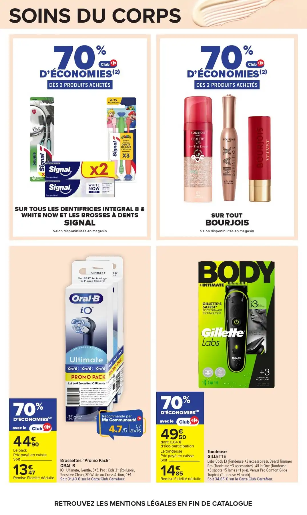 Catalogue Carrefour Du 6 Octobre Au 19 Octobre 2026 - Image 8 Du 6 Octobre Toutes En Beauté