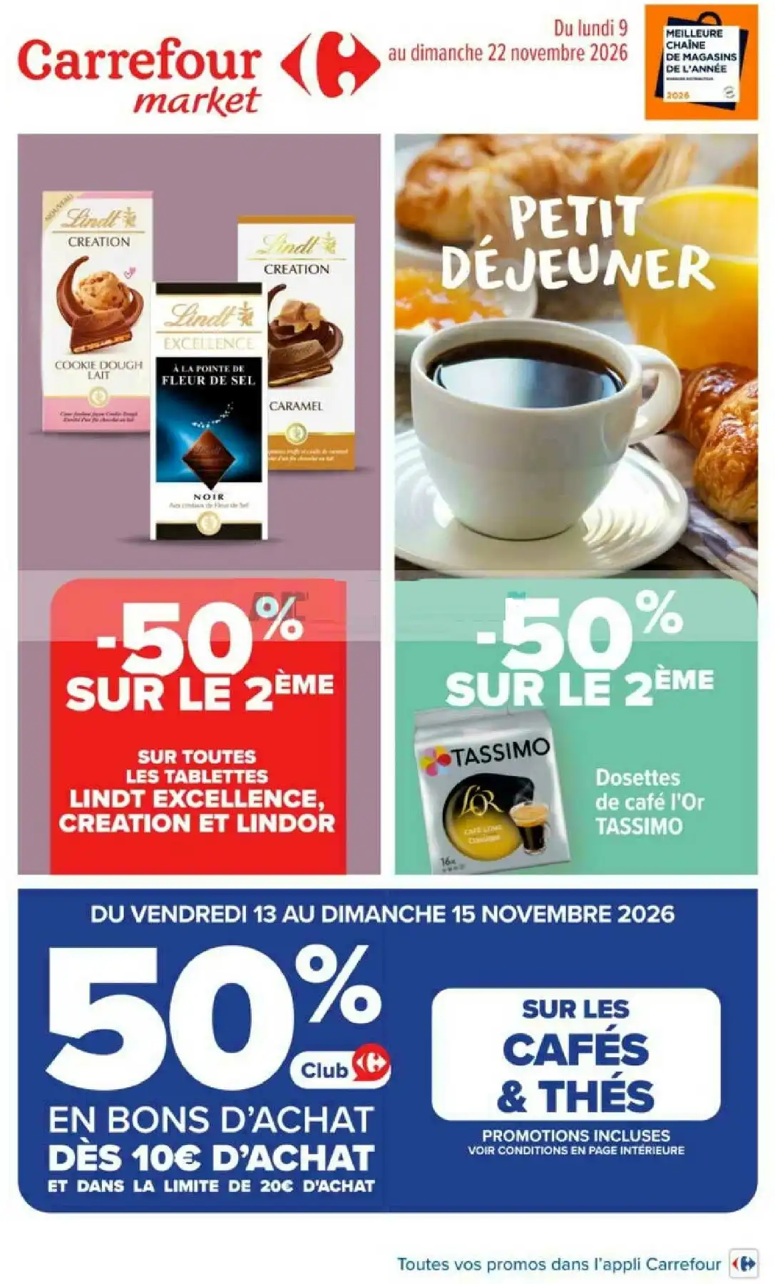 Catalogue Carrefour Market Du 10 Novembre Au 21 Novembre 2026 - Image 1 Du 10 Novembre