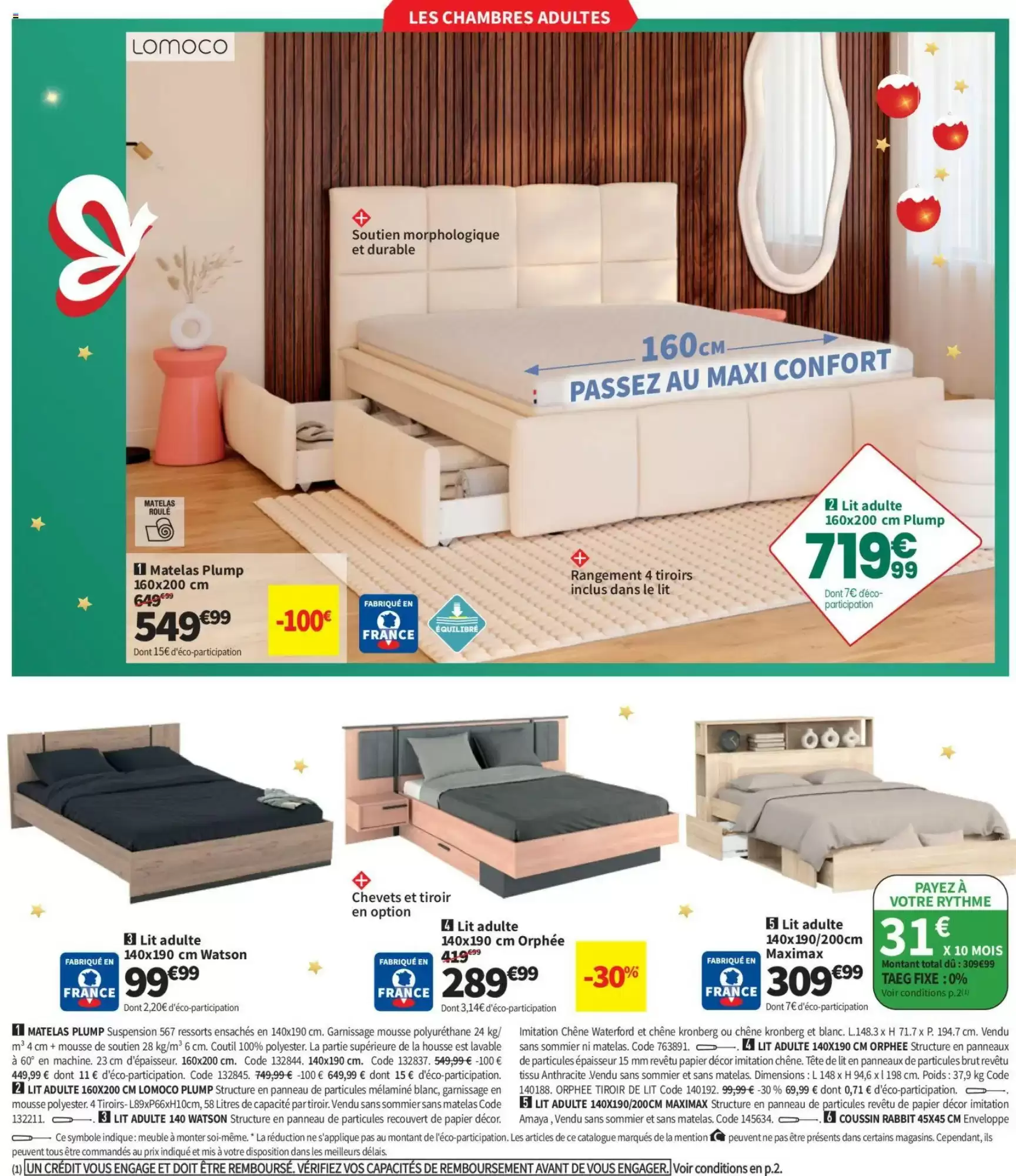 Catalogue Conforama Noël 2026 - Image 4 Du 27 Octobre Au 25 Décembre 2026
