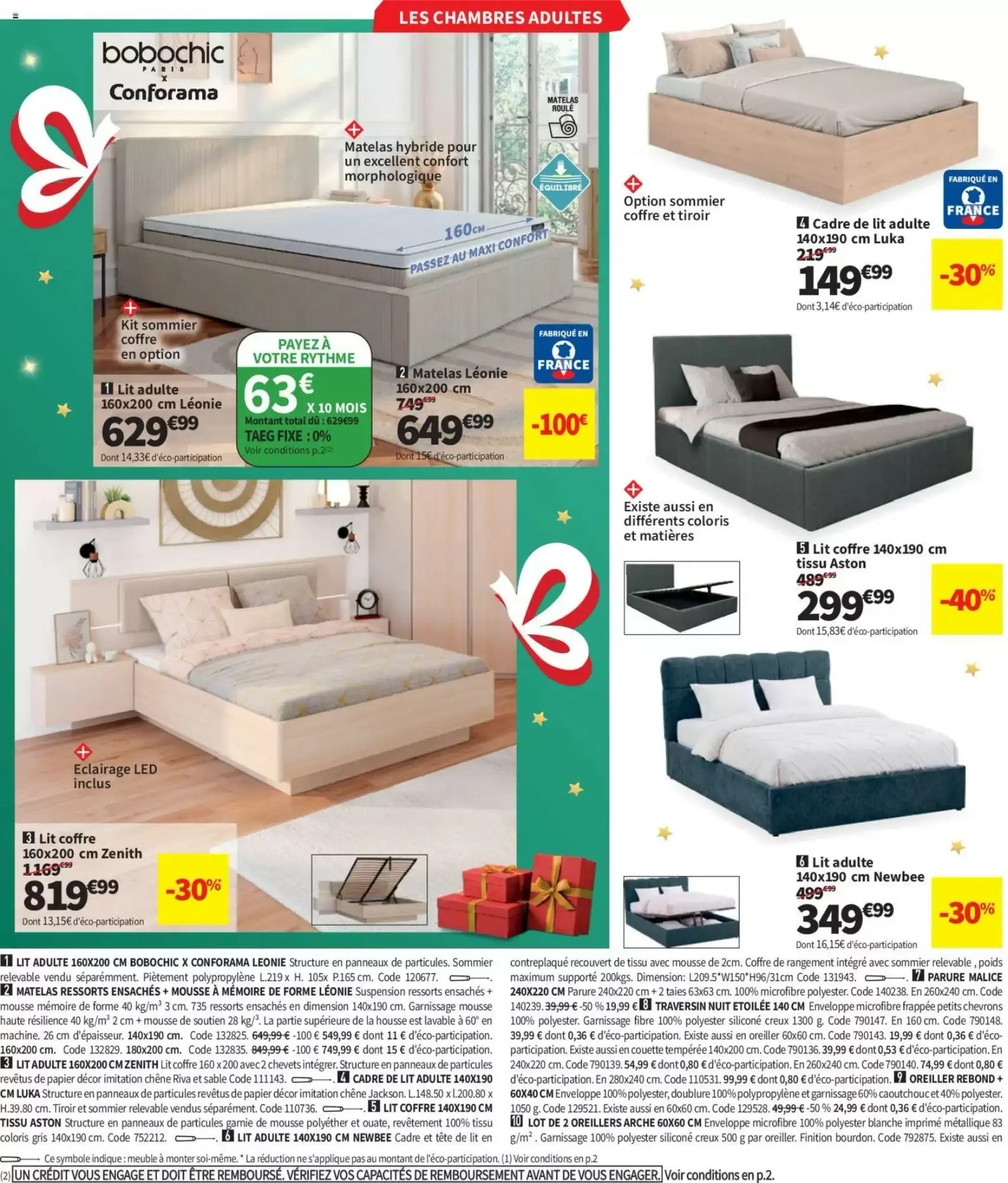 Catalogue Conforama Noël 2026 - Image 2 Du 27 Octobre Au 25 Décembre 2026