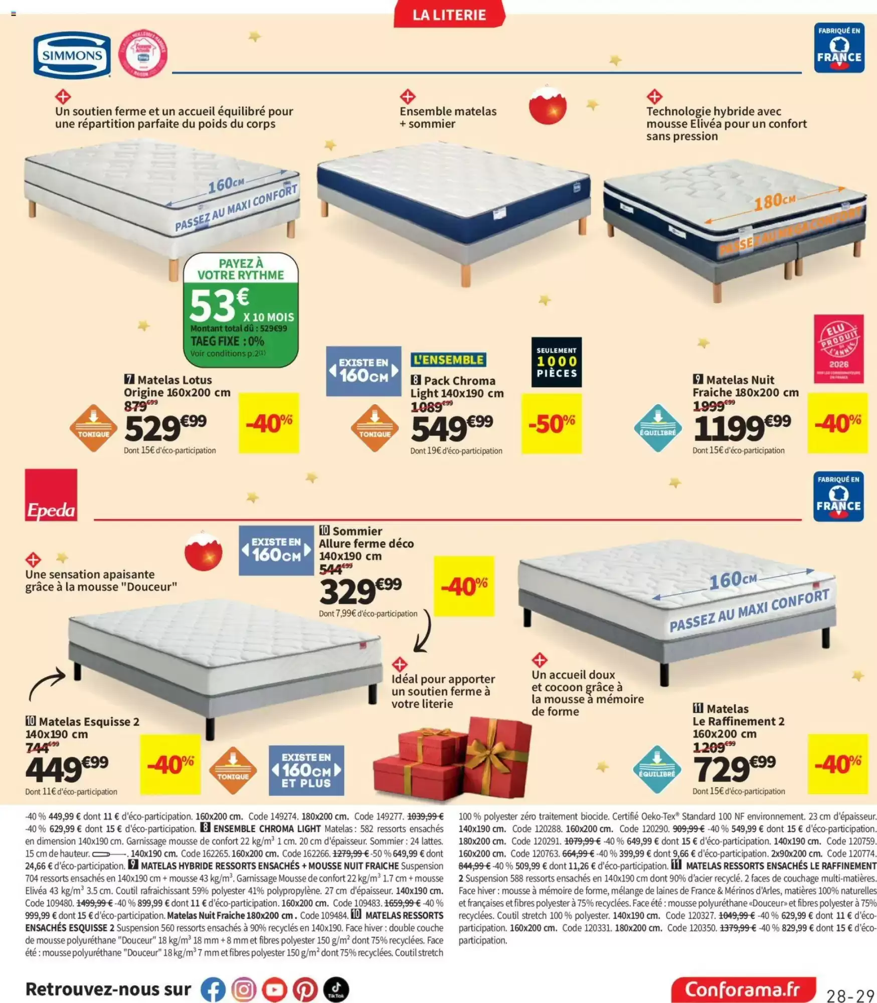 Catalogue Conforama Noël 2026 - Image 3 Du 27 Octobre Au 25 Décembre 2026