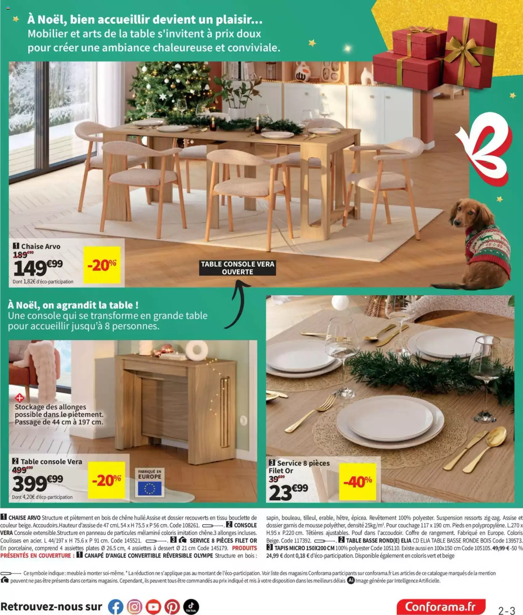 Catalogue Conforama Noël 2026 - Image 1 Du 27 Octobre Au 25 Décembre 2026