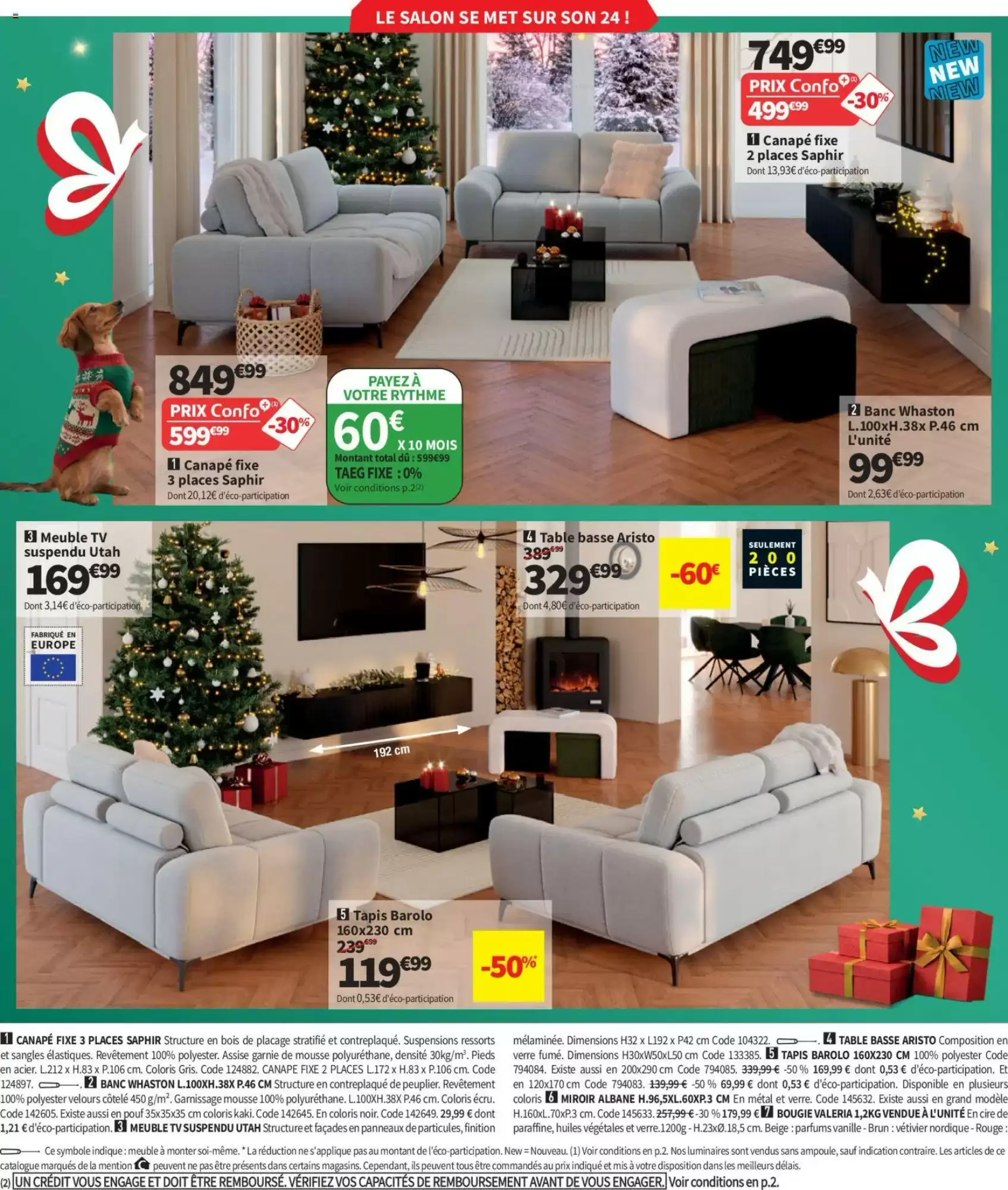 Catalogue Conforama Noël 2026 - Image 4 Du 27 Octobre Au 25 Décembre 2026